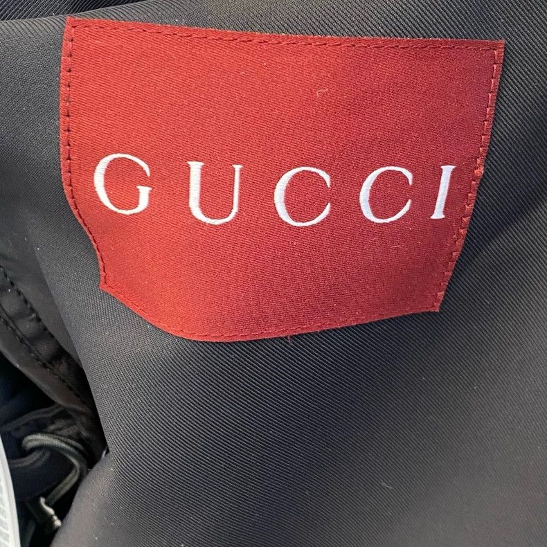 Gucci Gucci Ss24's latest black letter logo windbreaker jacket 25 Size US XS / EU 42 / 0 - 4 Thumbnail