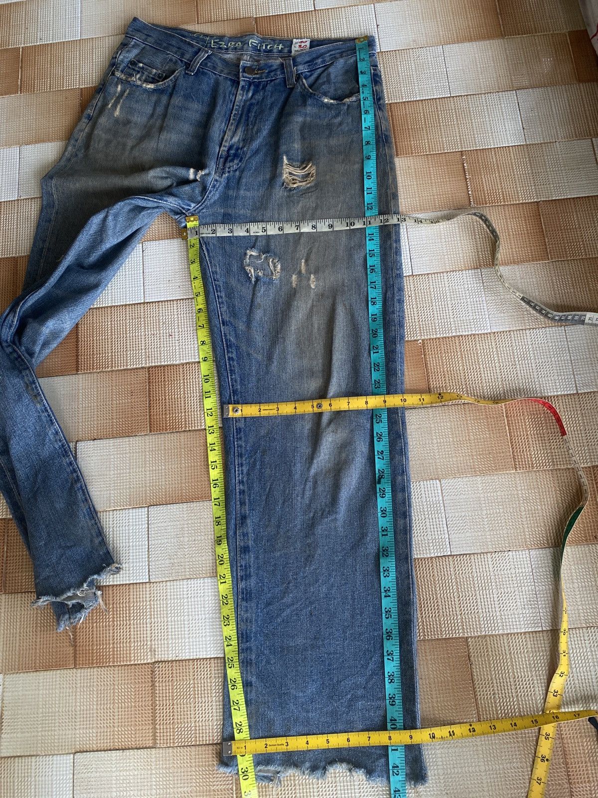 Beauty Beast × PPFM Vintage ezra stitch flare denim Size US 30 / EU 46 - 7 Thumbnail