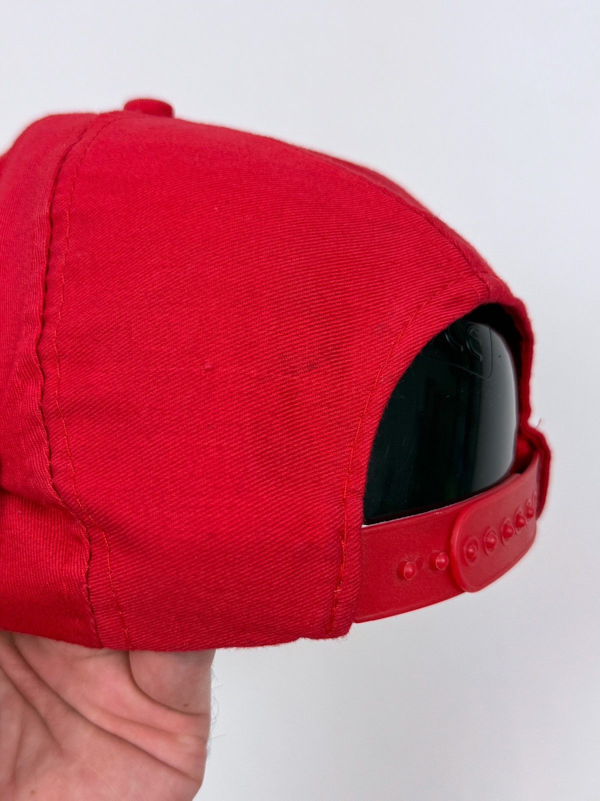 Vintage 1990s Vintage Shell Gasoline Logo Racing Snapback Hat Cap Size ONE SIZE - 8 Thumbnail