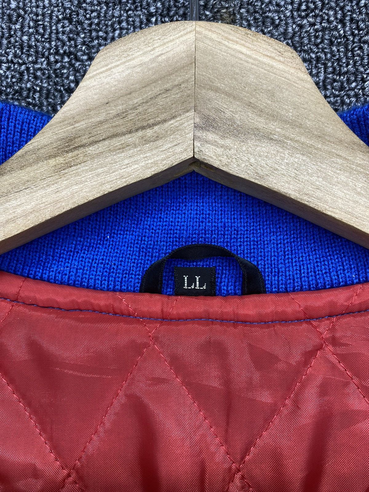 Japanese Brand Vintage 90s Sukajan Dragon Embroidery Varsity Jacket Size US L / EU 52-54 / 3 - 12 Thumbnail