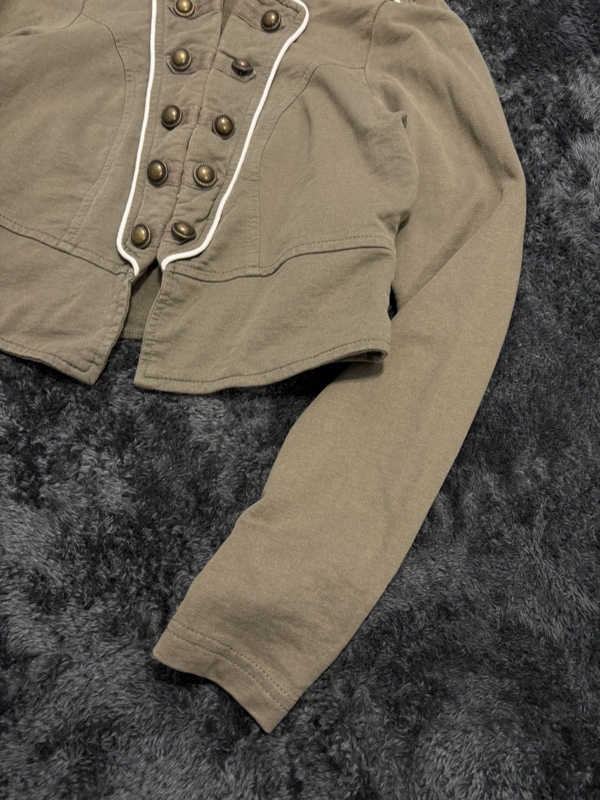 Hysteric Glamour × Undercover 00s Napoleon Military Jacket Coat YSL PPFM Balmain Vibe Size S / US 4 / IT 40 - 2 Thumbnail