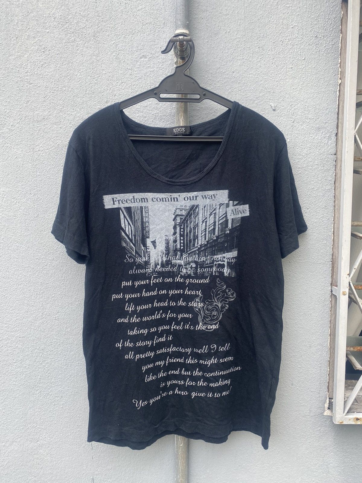 14th Addiction × Affliction × JNCO Japanese Brand Edge Rupert Poem Tshirt Size US M / EU 48-50 / 2 - 1 Thumbnail