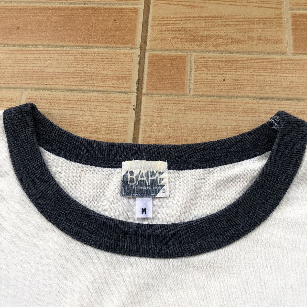 Bape × Kaws Bape x Kaws Bendy College Long Sleeve Tee Size US M / EU 48-50 / 2 - 5 Thumbnail