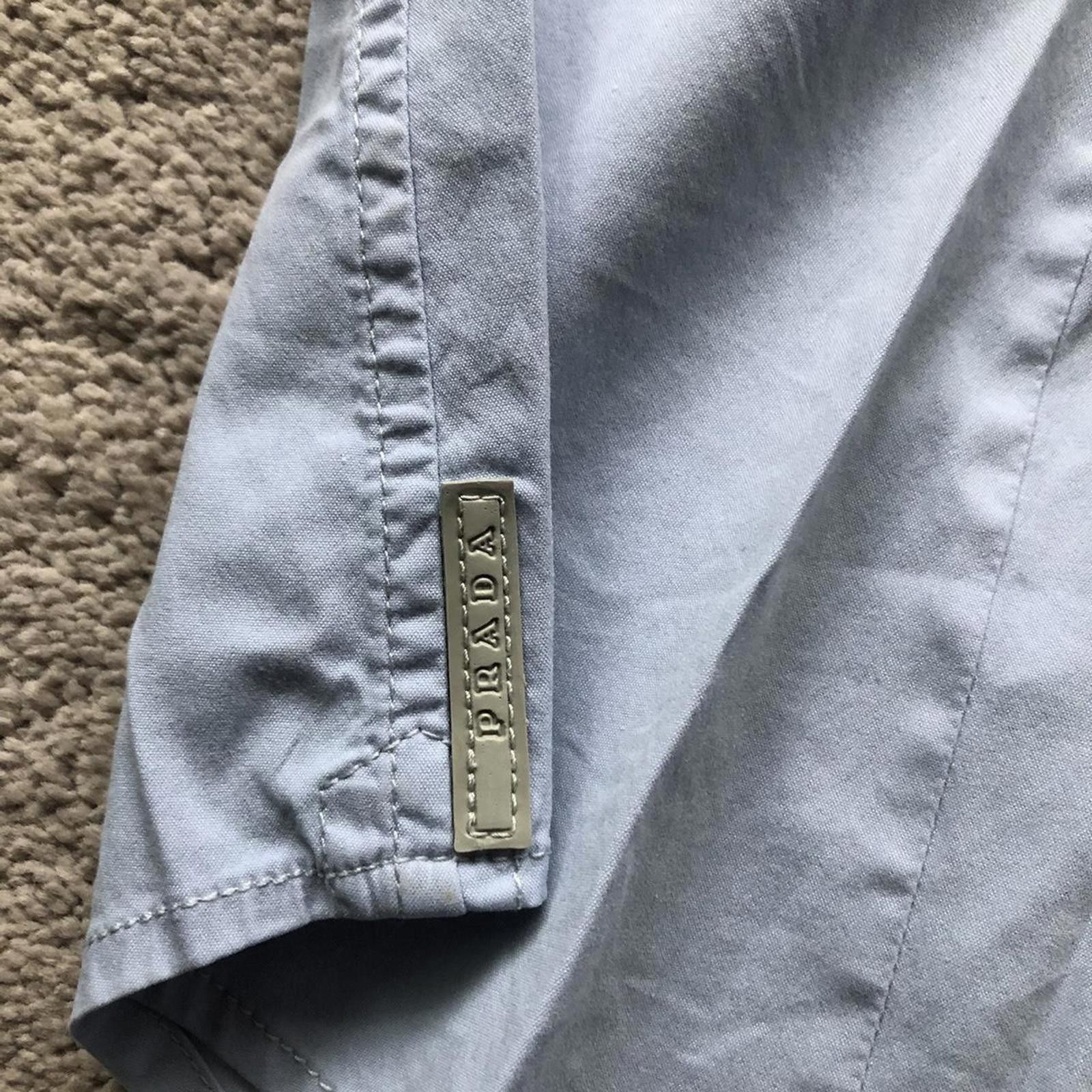 Prada Vintage Prada Button Up Shirt Size US L / EU 52-54 / 3 - 3 Thumbnail