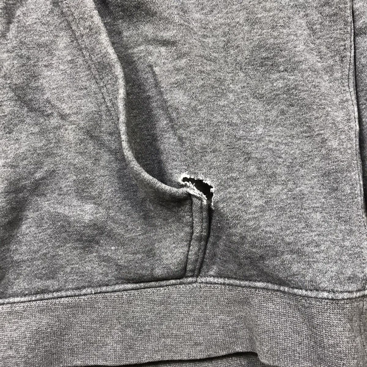 Vintage Vintage Nike Swoosh Hoodie Washed Grey Streetwear 90s XL Size US XL / EU 56 / 4 - 6 Thumbnail