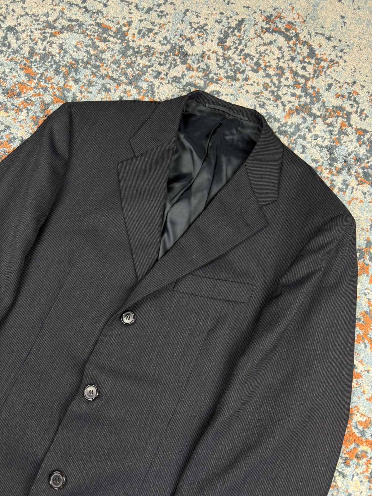 Prada Prada milano striped three button blazer Size 50R - 6 Thumbnail