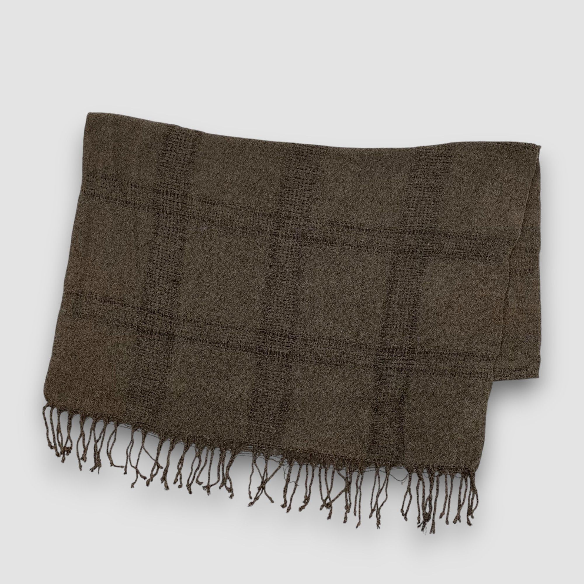 Issey Miyake Vintage Issey Miyake Scarf Muffler Wool Stole Shawl Scarves Size ONE SIZE - 4 Thumbnail