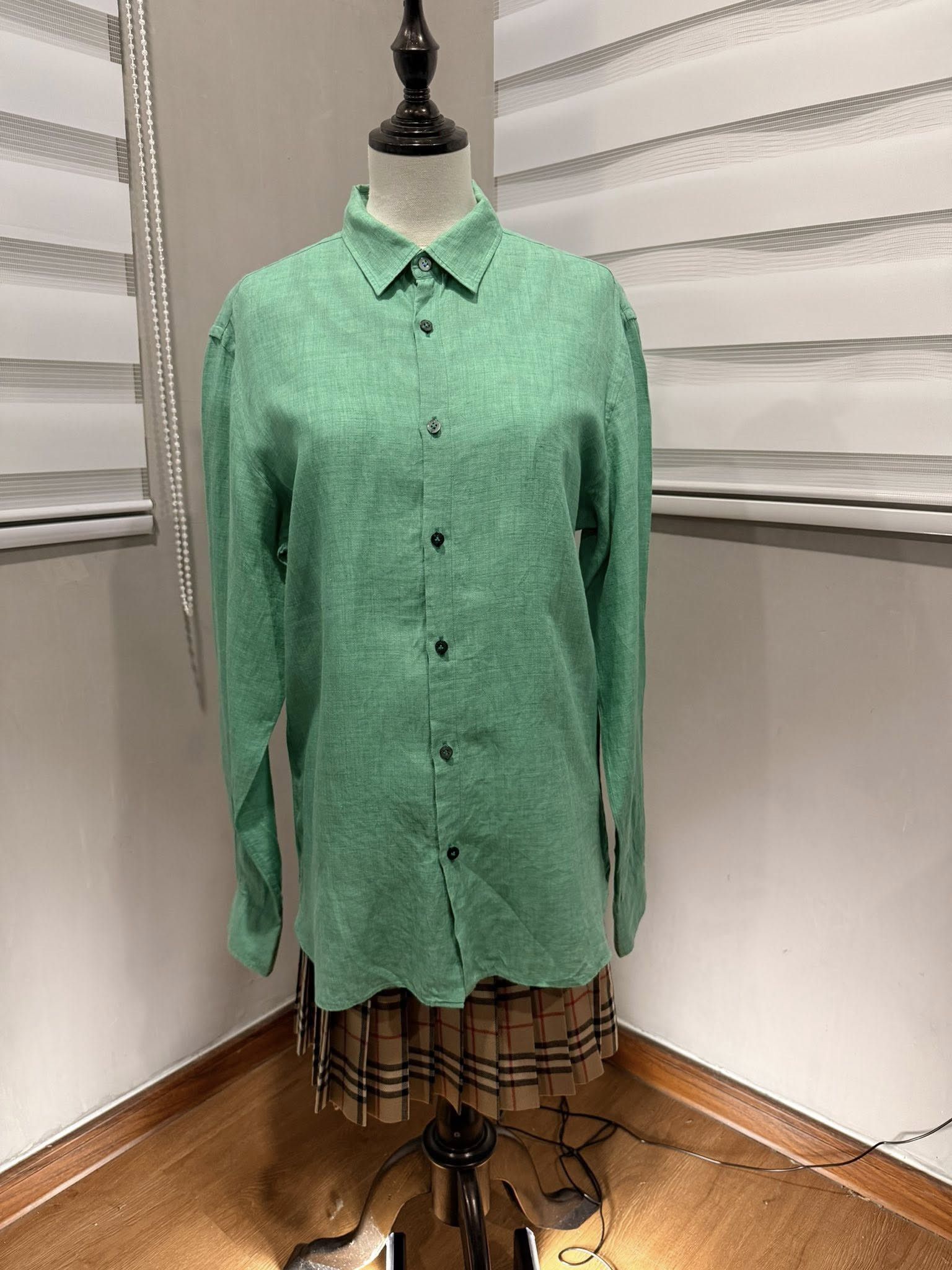 Lanvin LANVIN En Bleu linen button up S 2750 Size US S / EU 44-46 / 1 - 1 Thumbnail