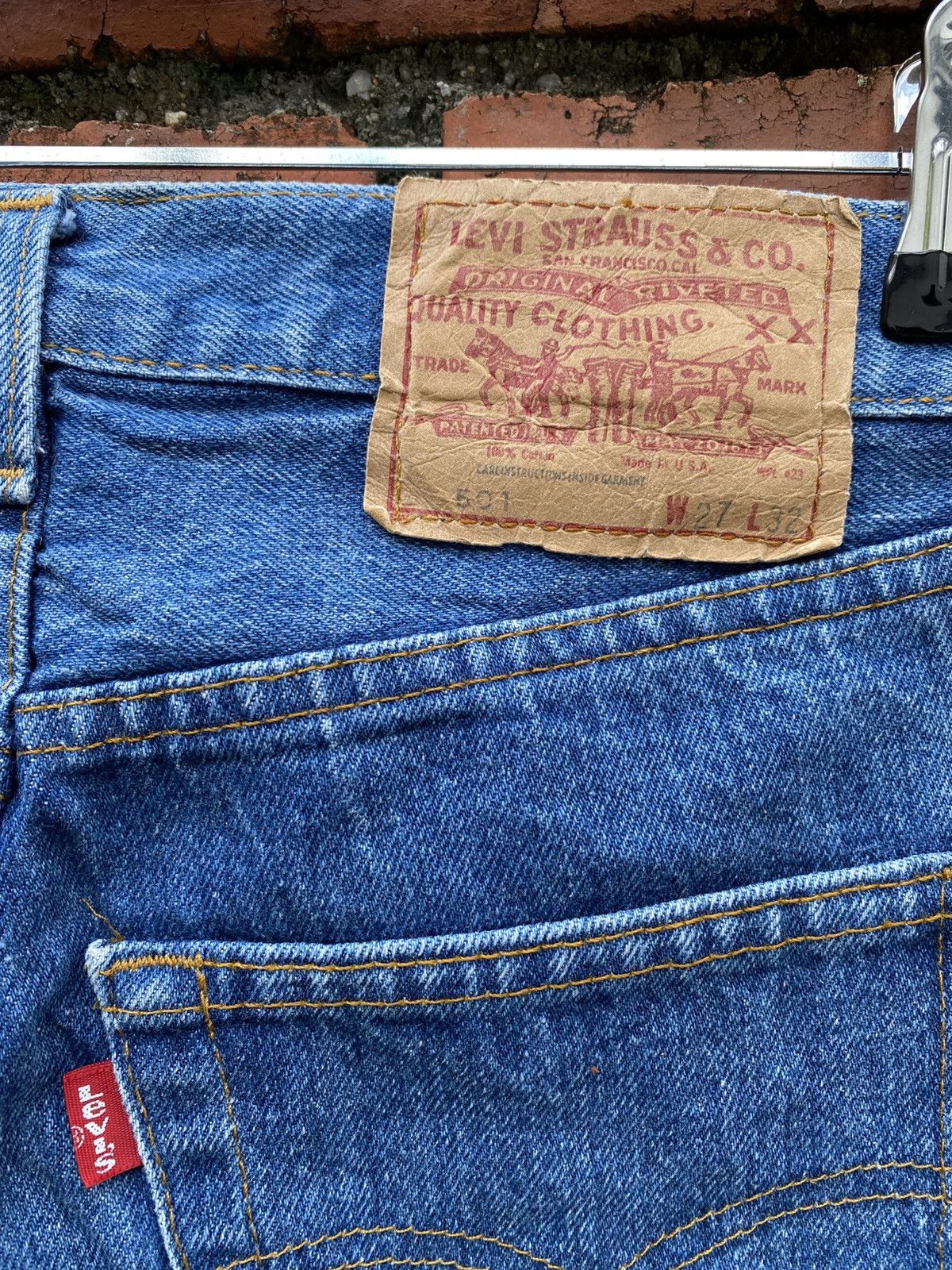 Levi's Vintage Clothing W26x29.5 Vintage levi's 501 made in USA Size 26" / US 2 / IT 38 - 6 Thumbnail