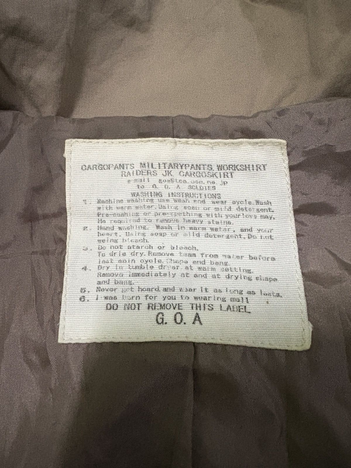 Japanese Brand G.O.A Bono Tactical Parka Jacket Size US M / EU 48-50 / 2 - 19 Thumbnail