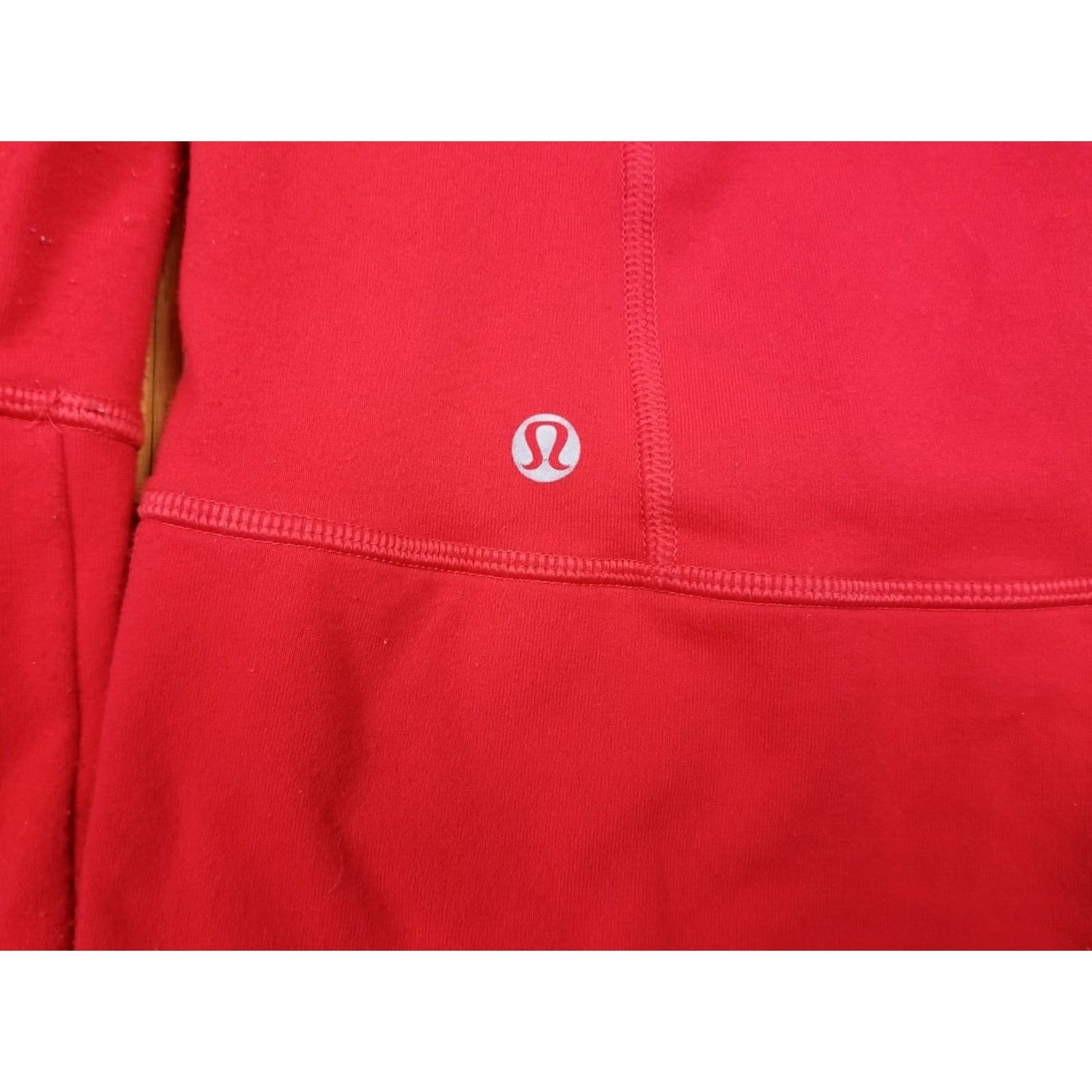 Lululemon VINTAGE? LULULEMON RED DEFINE JACKET WOMEN'S SZ 8 HOODED FULL ZIP USE Size M / US 6-8 / IT 42-44 - 8 Thumbnail
