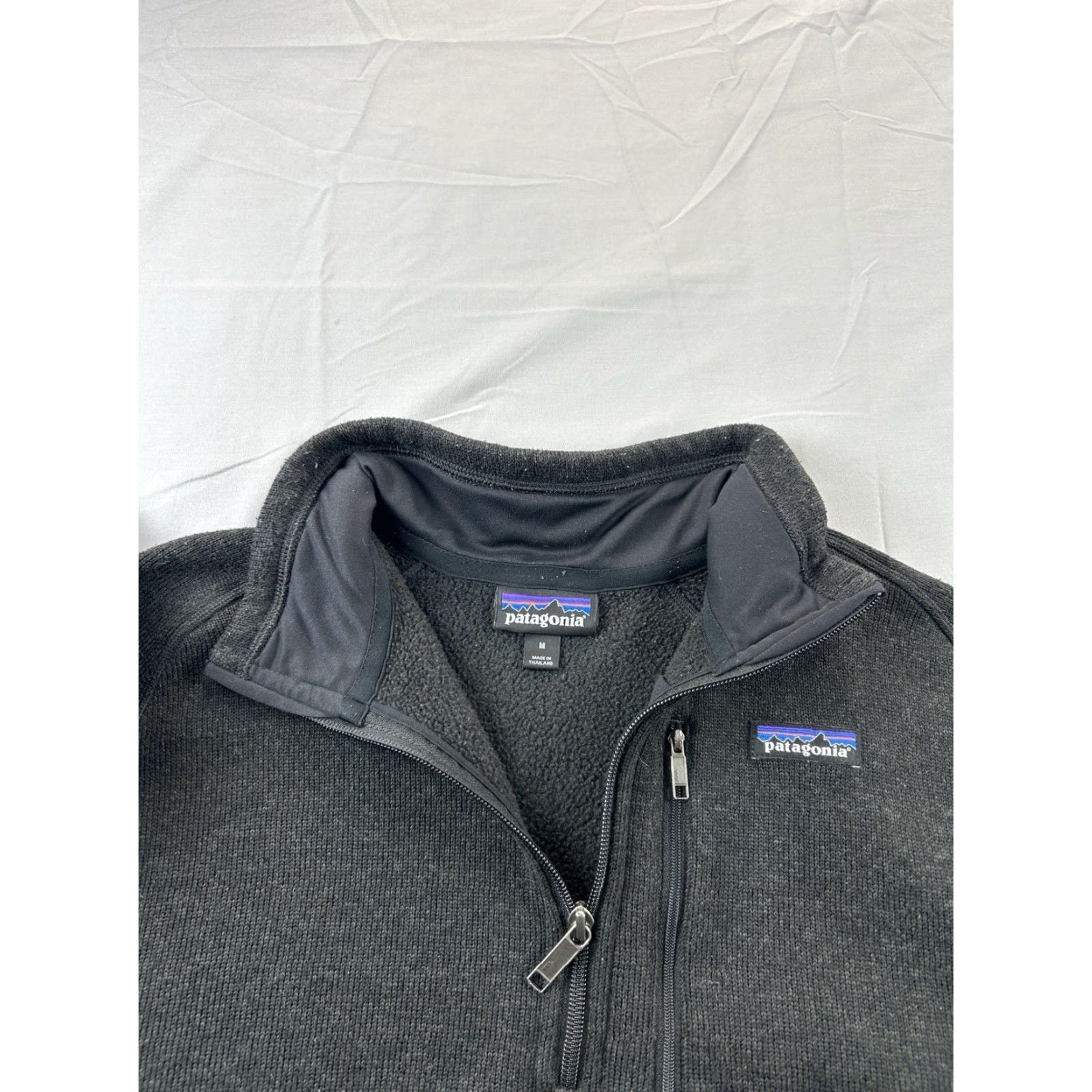 Patagonia Patagonia Better Sweater Medium Men’s Black Quarter Zip Pullover Sweatshirt Men Black Sweater M Pullover Closeout Size US M / EU 48-50 / 2 - 3 Thumbnail