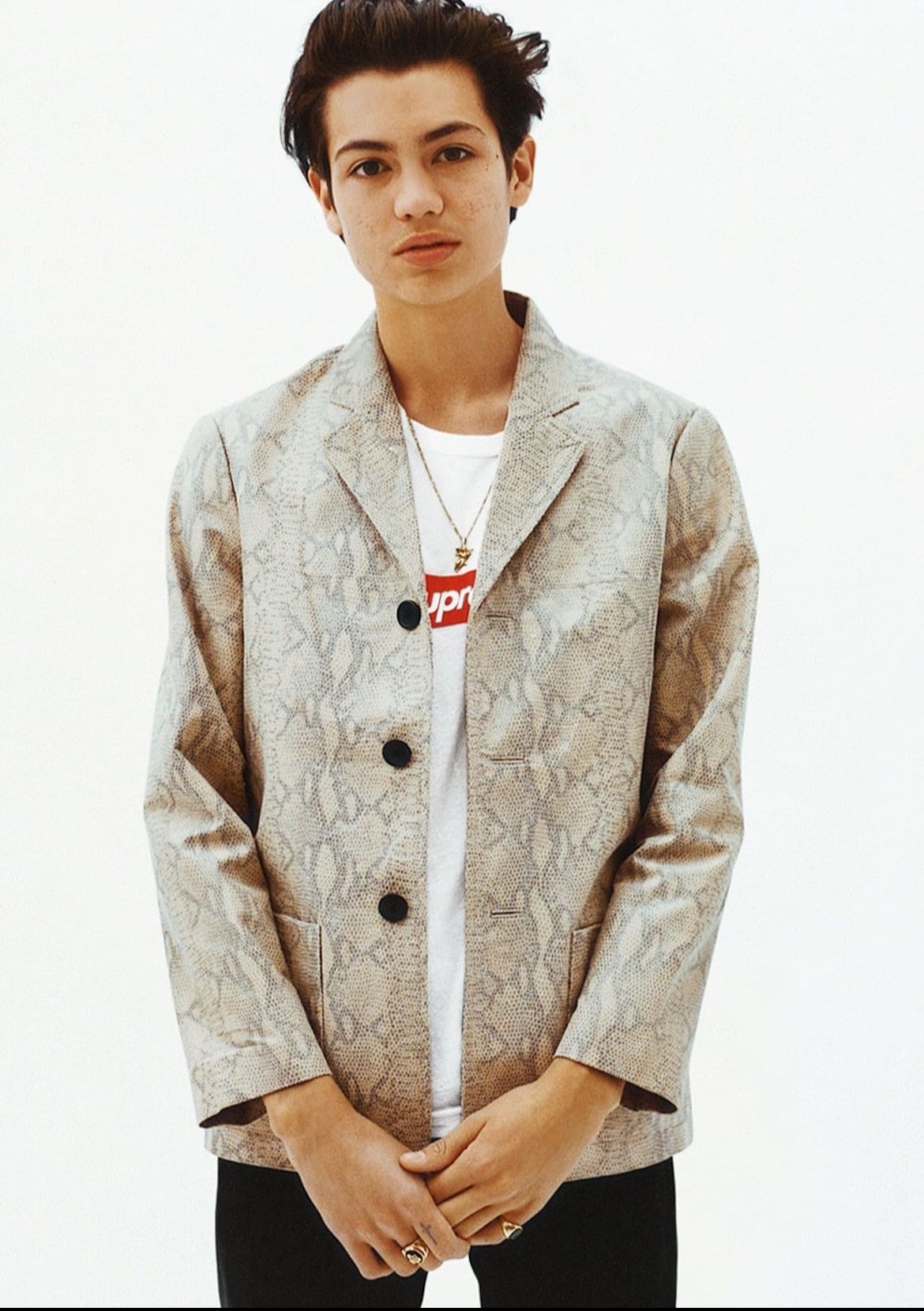 Supreme GRAIL ss16 snakeskin car coat | Grailed