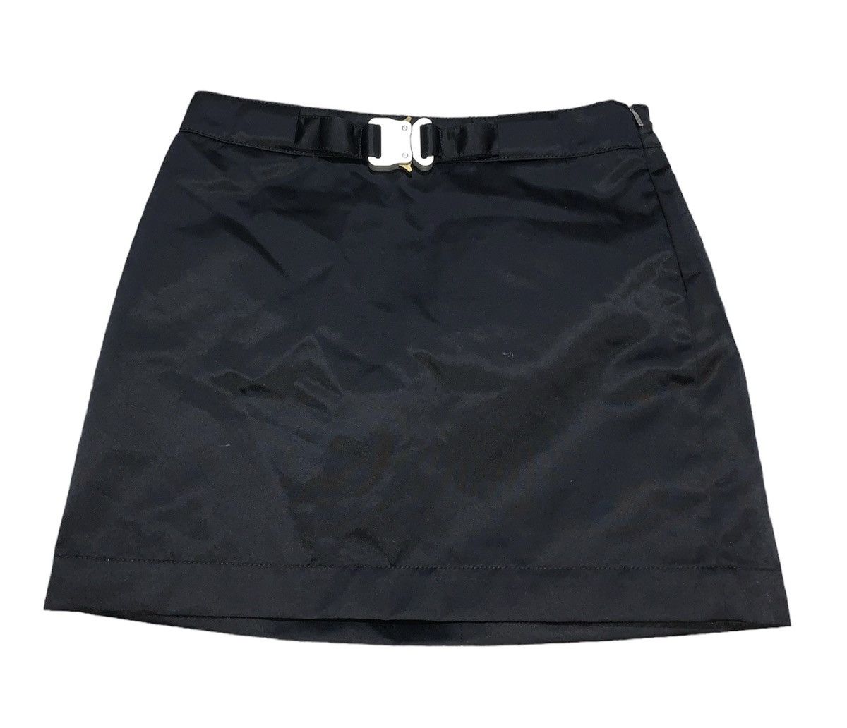 image of 1017 Alyx 9Sm Mini Skirt Buckled in Black, Women's (Size 26)
