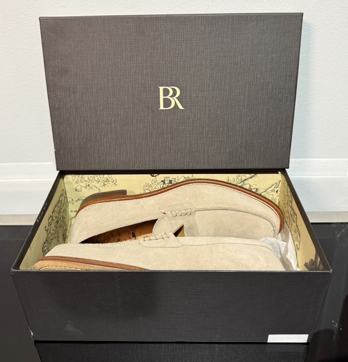 Banana Republic Banana Republic | Suede Penny Loafer Size US 11.5 / EU 44-45 - 8 Thumbnail