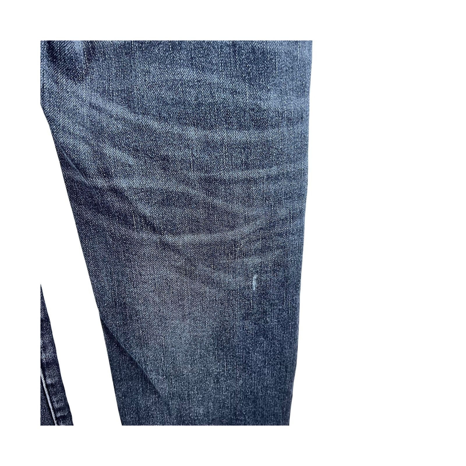 American Eagle Outfitters American Eagle Airflex 360 Distressed Black Jeans 32x34 Slim Size US 32 / EU 48 - 5 Thumbnail