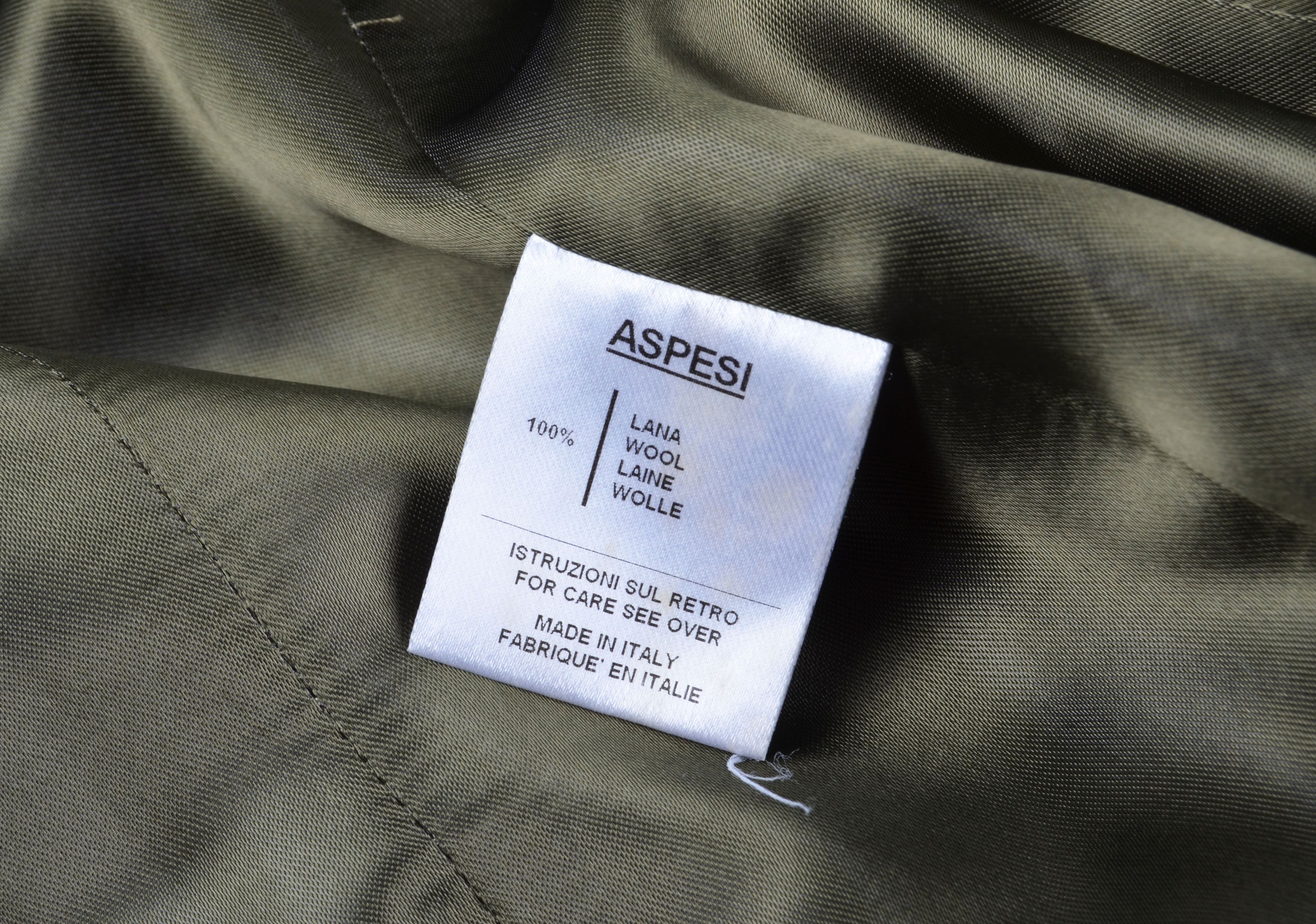 Aspesi Aspesi Wool Herringbone Field Blazer Safari Military Jacket Size US M / EU 48-50 / 2 - 7 Thumbnail