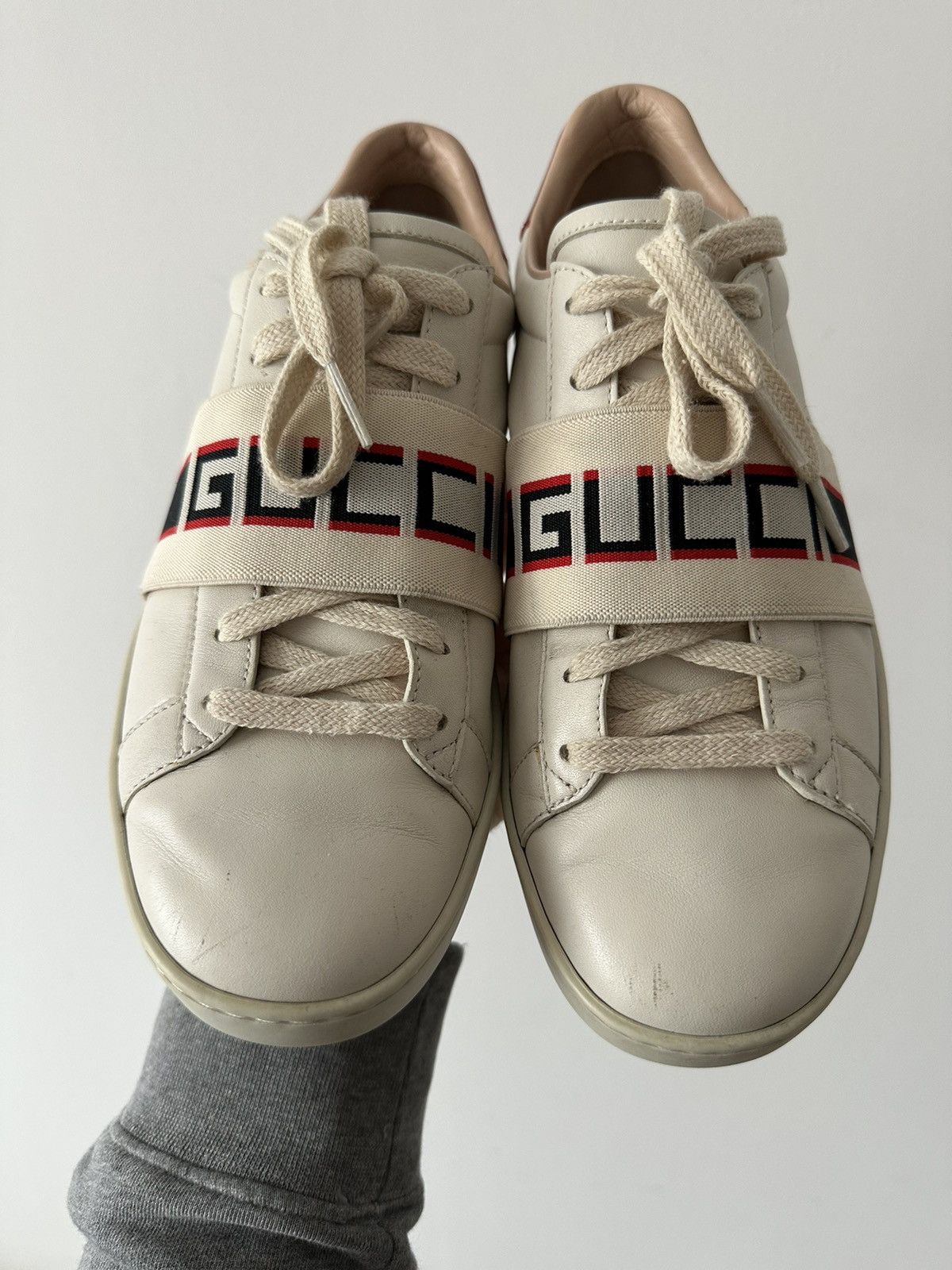 Gucci Ace Stripe Gucci Like Sneakers GUCCI Ace 'Stripe Ivory' Low