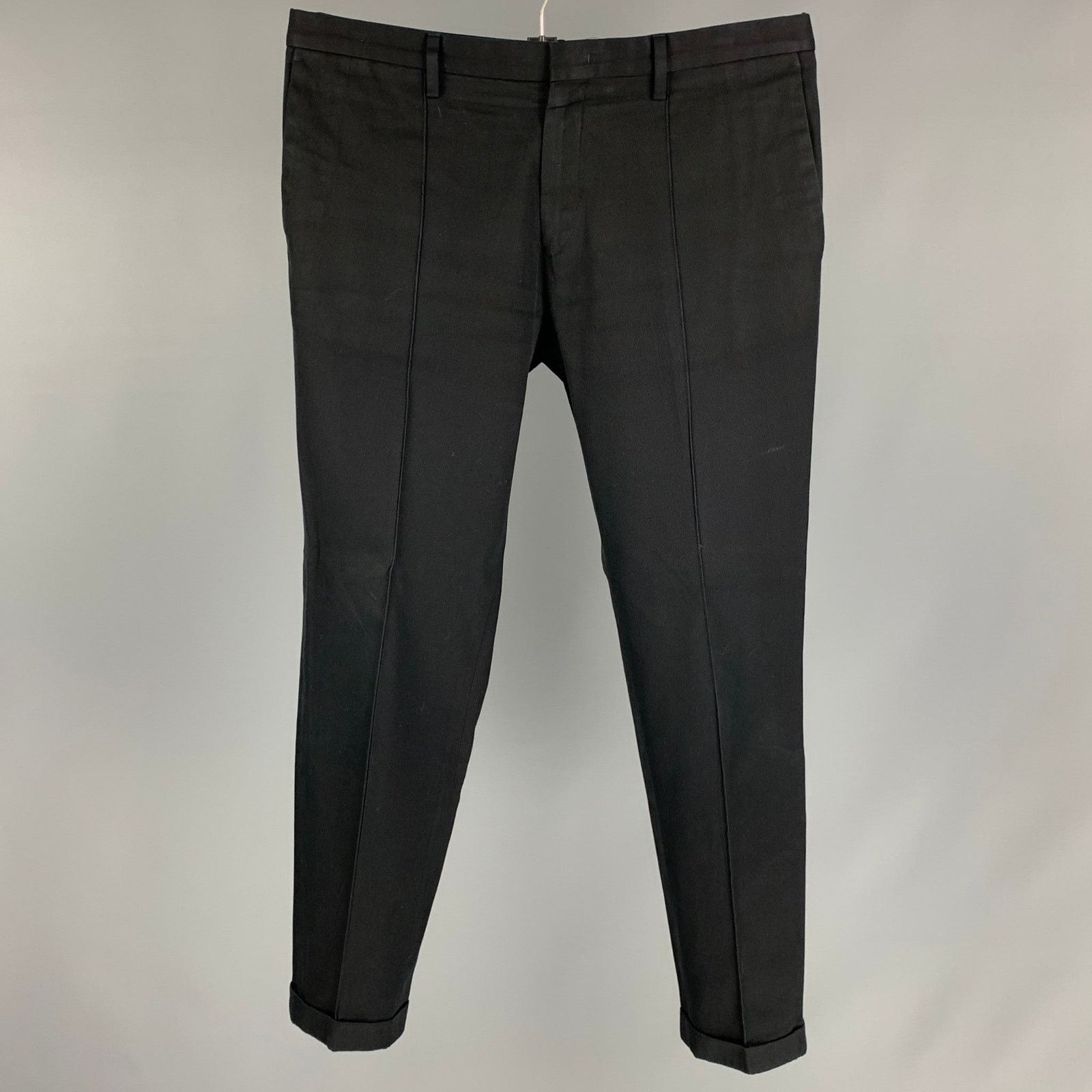 Paul Smith PAUL SMITH Size 36 Black Cotton Chino Casual Pants Size US 36 / EU 52 - 1 Thumbnail