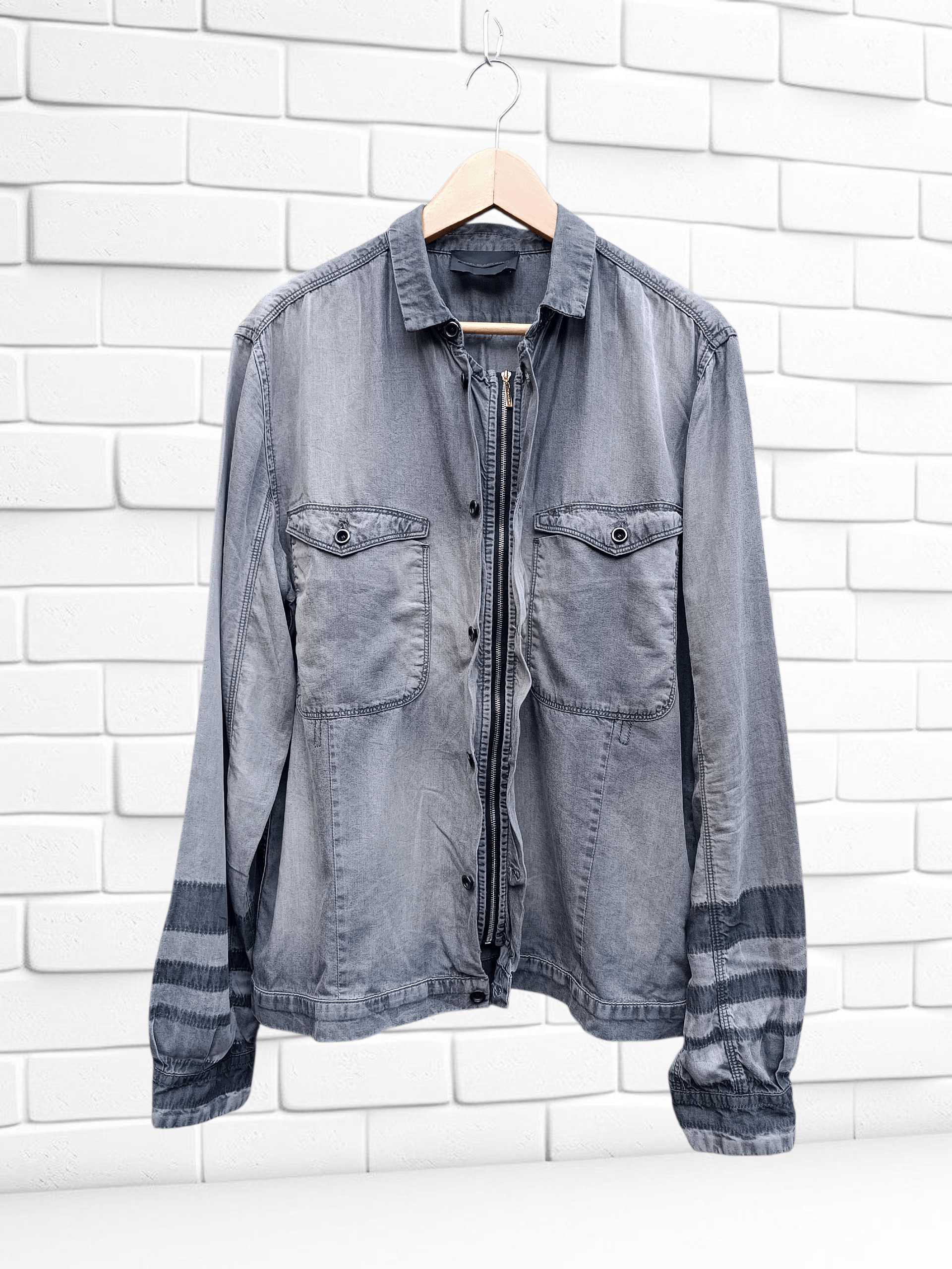 Diesel Black Gold Diesel Black Gold Shirt Jacket Double Layer Size US M / EU 48-50 / 2 - 2 Thumbnail