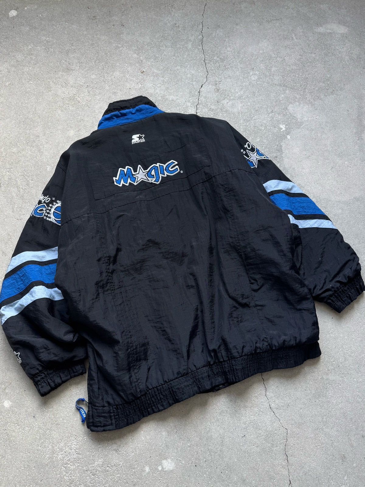 Starter Vintage 1990s Starter Orlando Magic Jacket NBA Size US XL / EU 56 / 4 - 12 Thumbnail