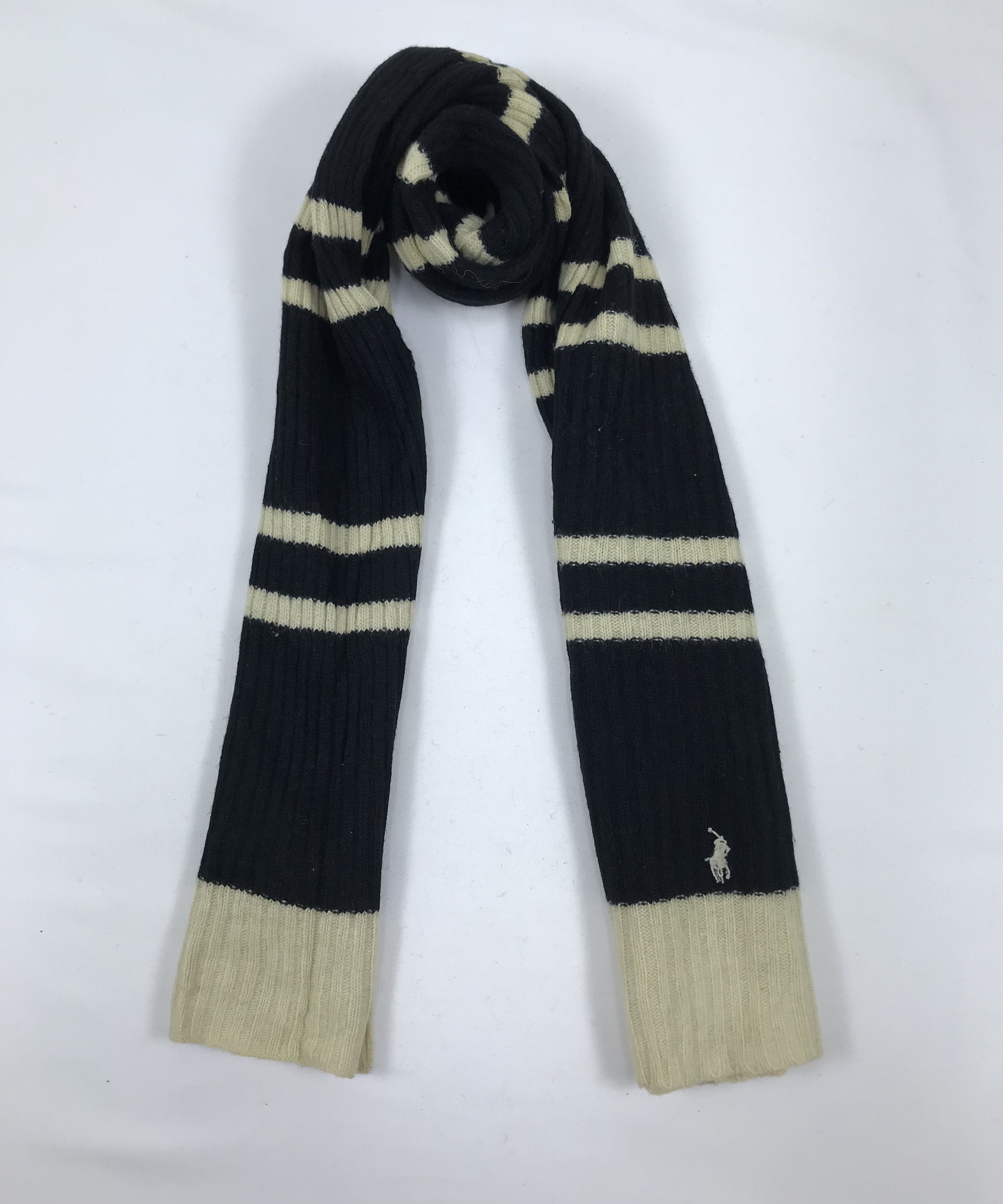Polo Ralph Lauren Polo Ralph Lauren Knit Scarf / Muffler / Wool Size ONE SIZE - 4 Thumbnail