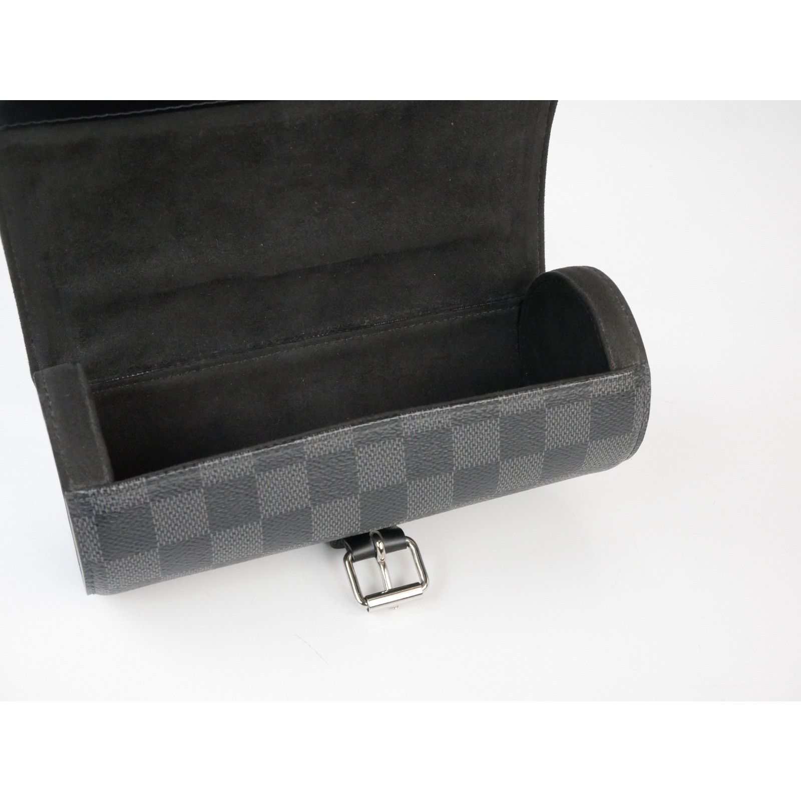 Louis Vuitton Louis Vuitton Damier Graphite Canvas 3 Watches Case Size ONE SIZE - 12 Thumbnail