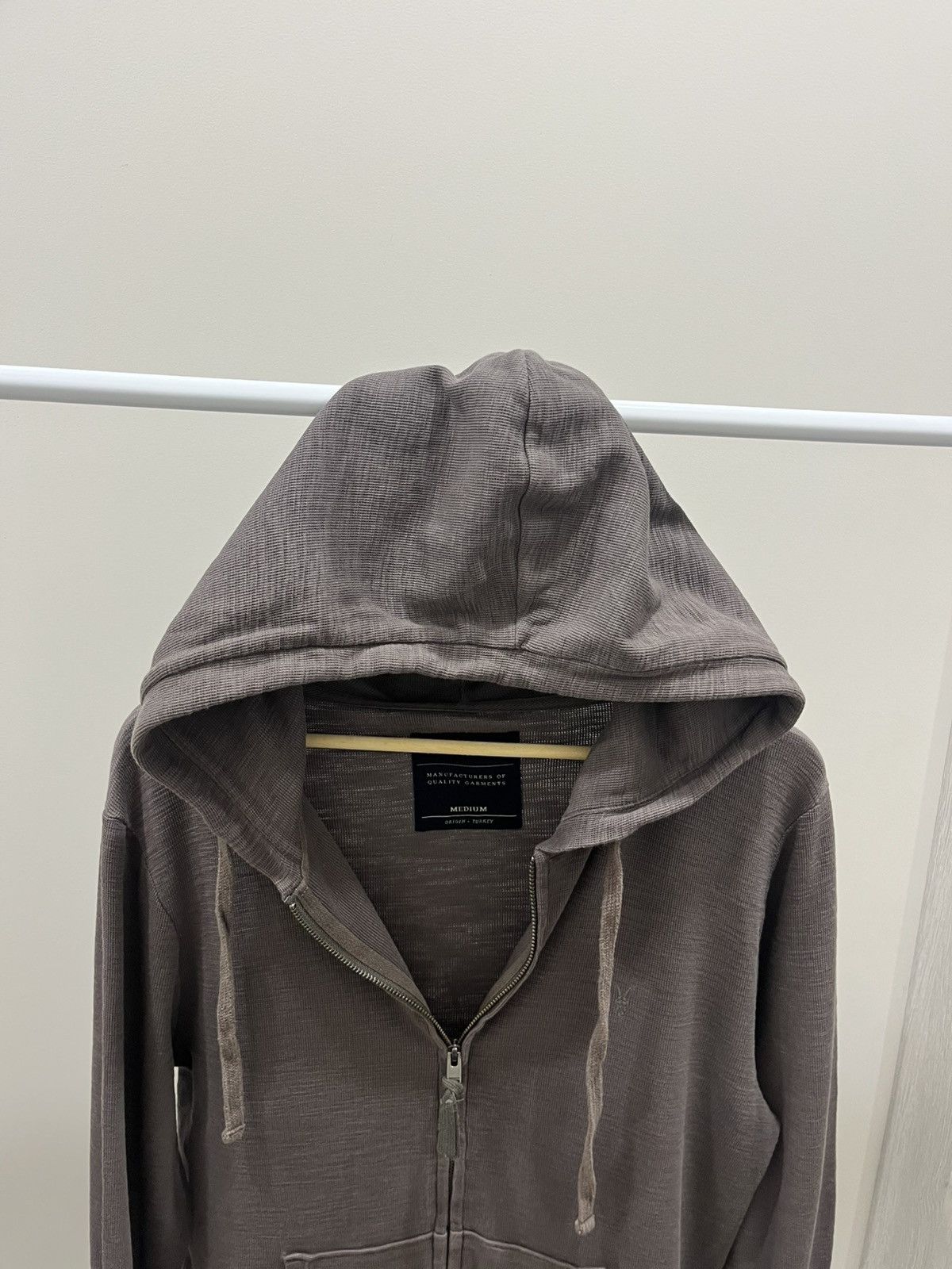 Allsaints Vintage Allsaints Zip Hoodie M Brown Size US M / EU 48-50 / 2 - 5 Thumbnail