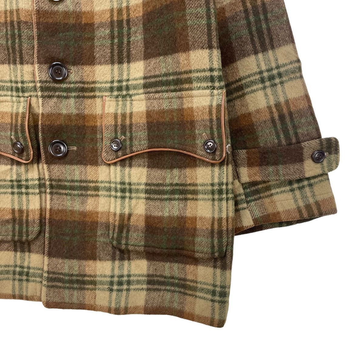 Japanese Brand × Vintage Japanese Brand Vansport Warm Tartan Hooded Jacket Size US M / EU 48-50 / 2 - 4 Thumbnail