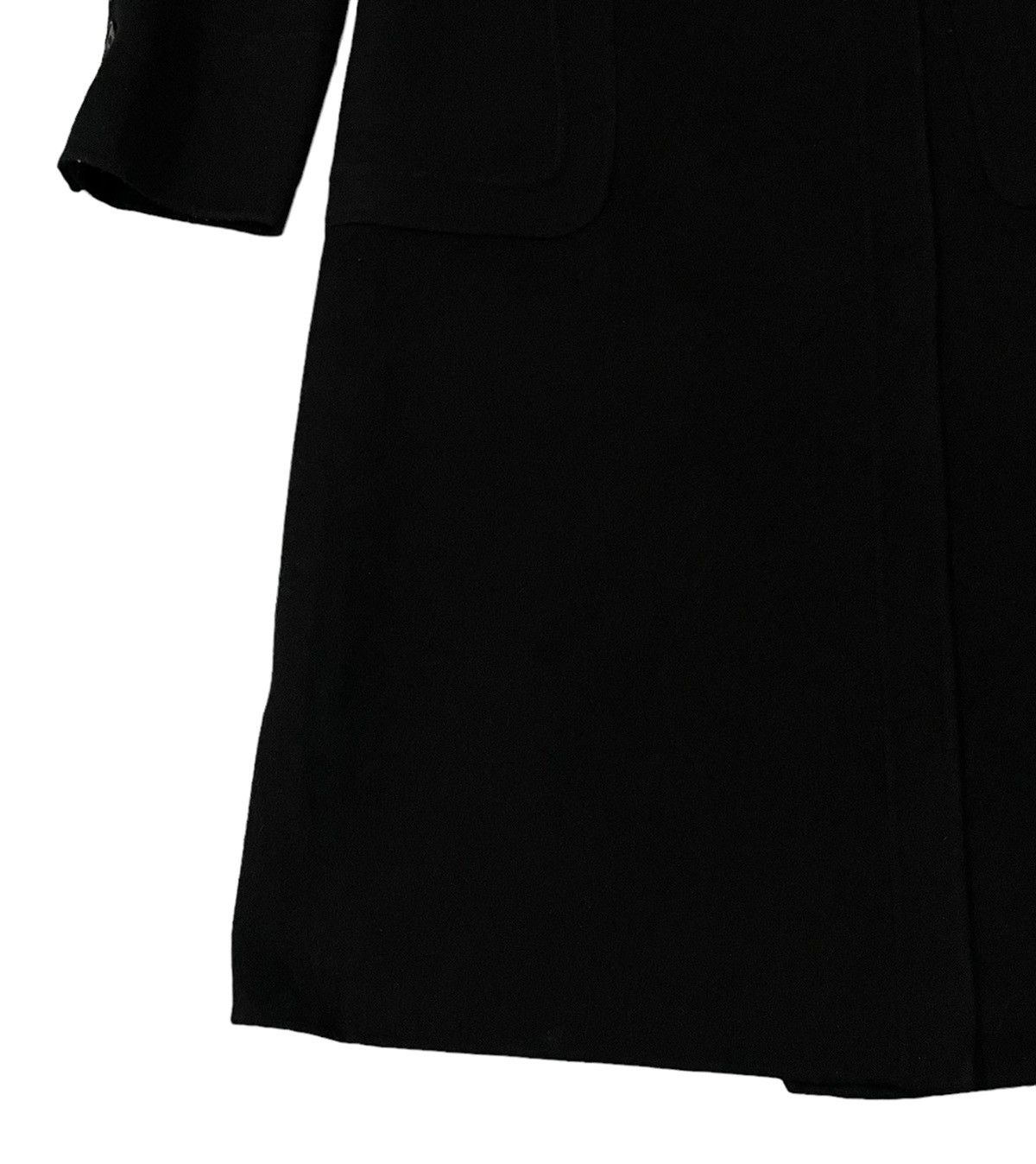 DKNY Vintage Donna Karan New York DKNY Wool Long Coat Jacket Size S / US 4 / IT 40 - 4 Thumbnail