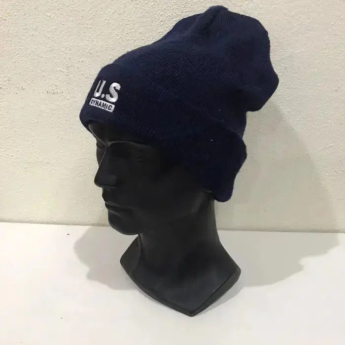 Japanese Brand × Vintage Vintage Us Dynamic Plain Beanie Hat Size ONE SIZE - 3 Thumbnail