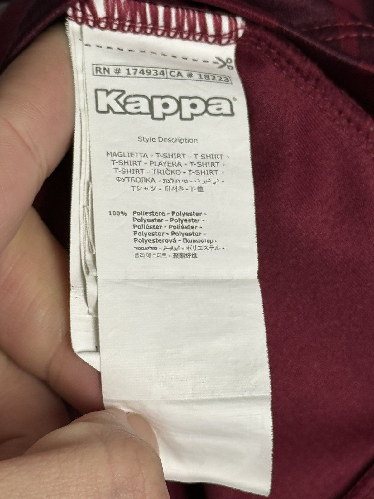 Kappa Aston Villa 21/22 Home Football Jersey Size US M / EU 48-50 / 2 - 13 Thumbnail