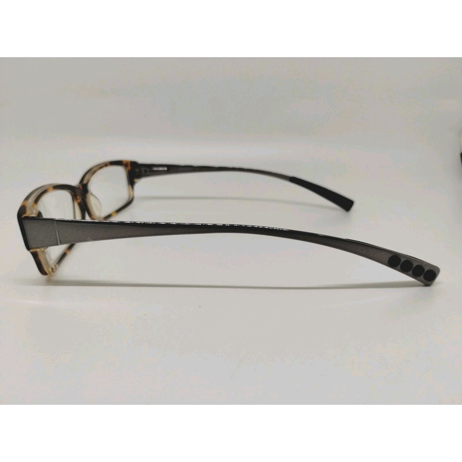 DKNY DKNY DY 4554 3271 Eyeglass Frame Tortoise Frame Silver Arms Size ONE SIZE - 4 Thumbnail