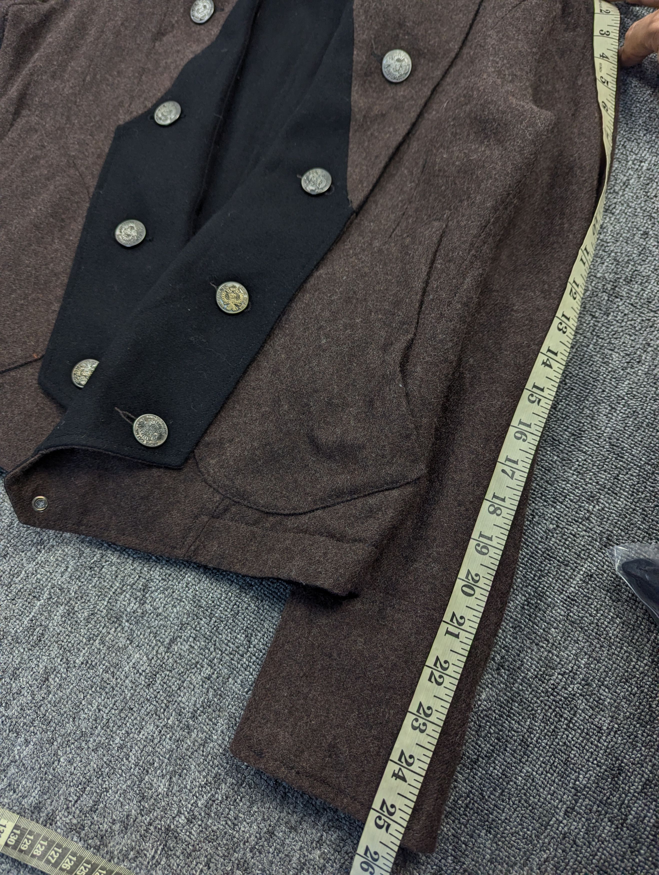 PPFM PPFM Double Collar Reversible Wool Hooded Jacket Size US L / EU 52-54 / 3 - 20 Thumbnail