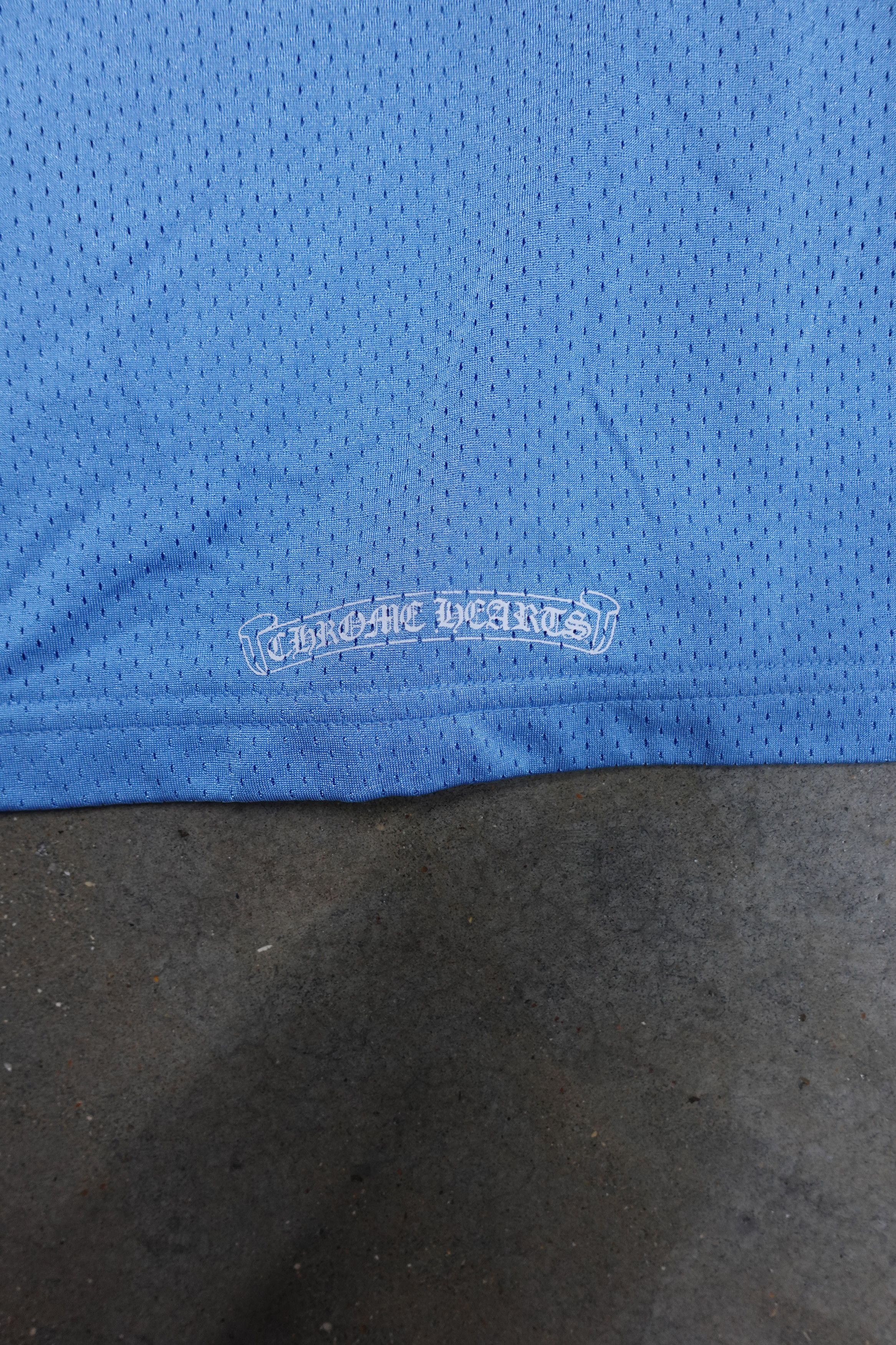Chrome Hearts CHROME HEARTS MESH JERSEY SHORT SLEEVE BLUE Size US M / EU 48-50 / 2 - 7 Thumbnail