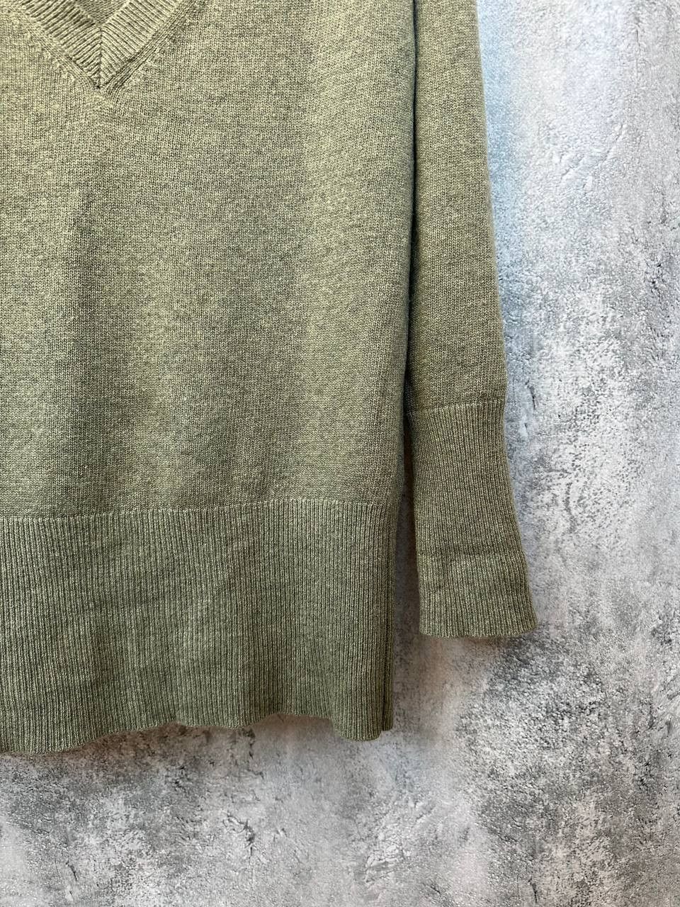Other Celtic Co Geelong V-Neck Sweater Relaxed Jumper Long Sleeve Size L / US 10 / IT 46 - 9 Thumbnail