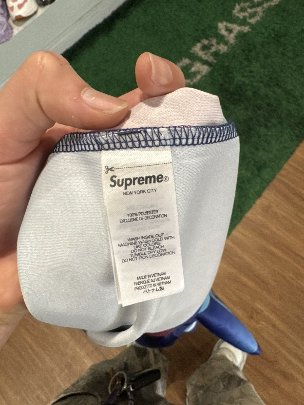 Supreme Supreme Fiji Soccer Jersey Size US L / EU 52-54 / 3 - 6 Thumbnail