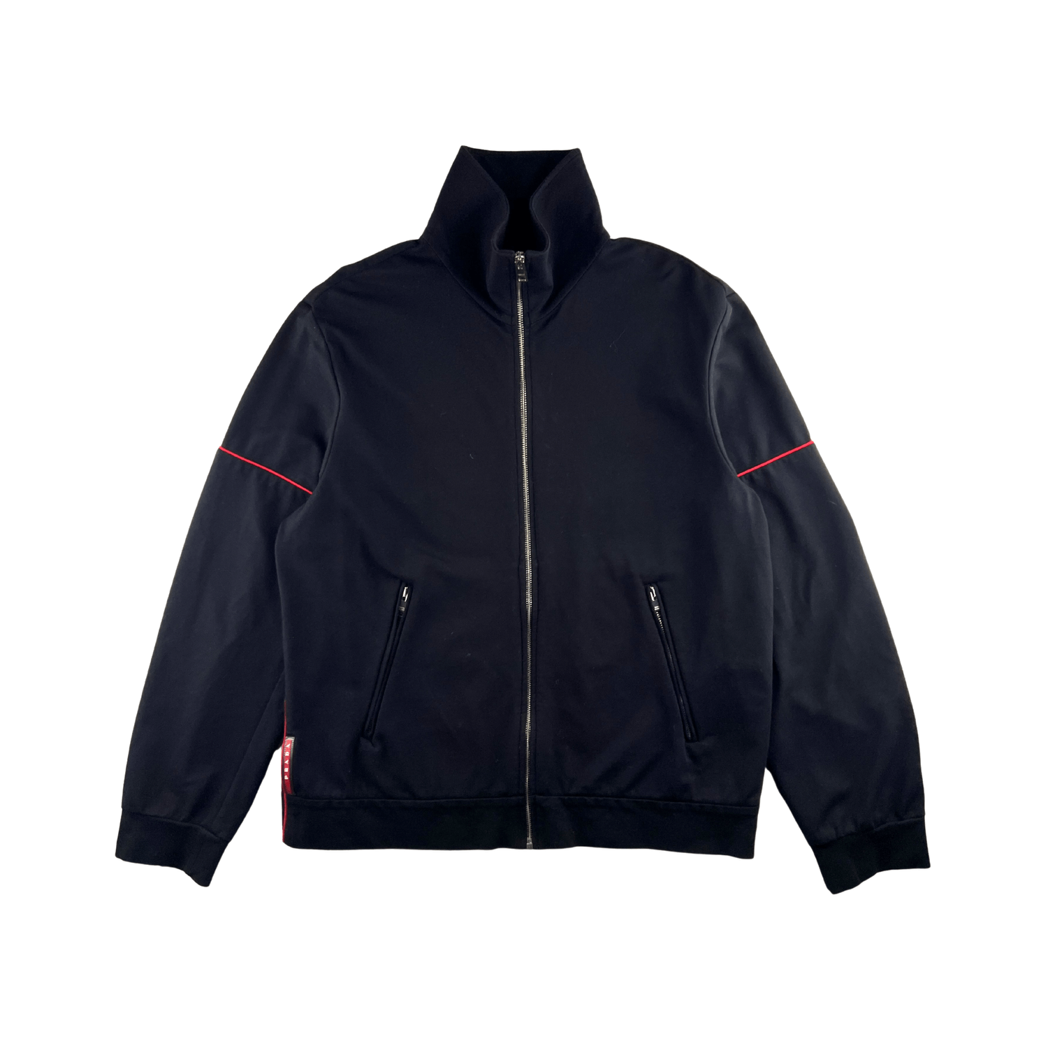 Prada Prada Dark Purple Zip Sweater Size US XXL / EU 58 / 5 - 2 Thumbnail