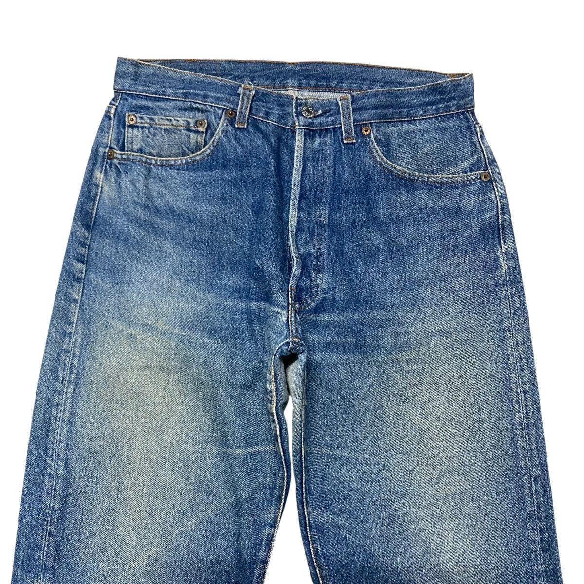 Levi's Vintage 80s Levis 501xx Distressed Jeans Size US 32 / EU 48 - 3 Thumbnail