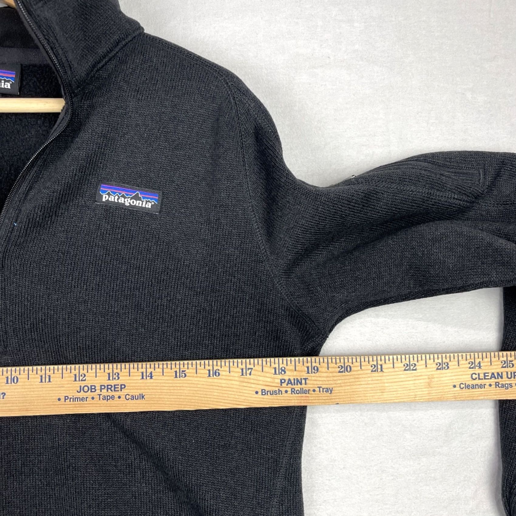 Patagonia Patagonia Better Sweater Womens Large Black Pullover Zip Pocket Fleece 25618 Size L / US 10 / IT 46 - 5 Thumbnail
