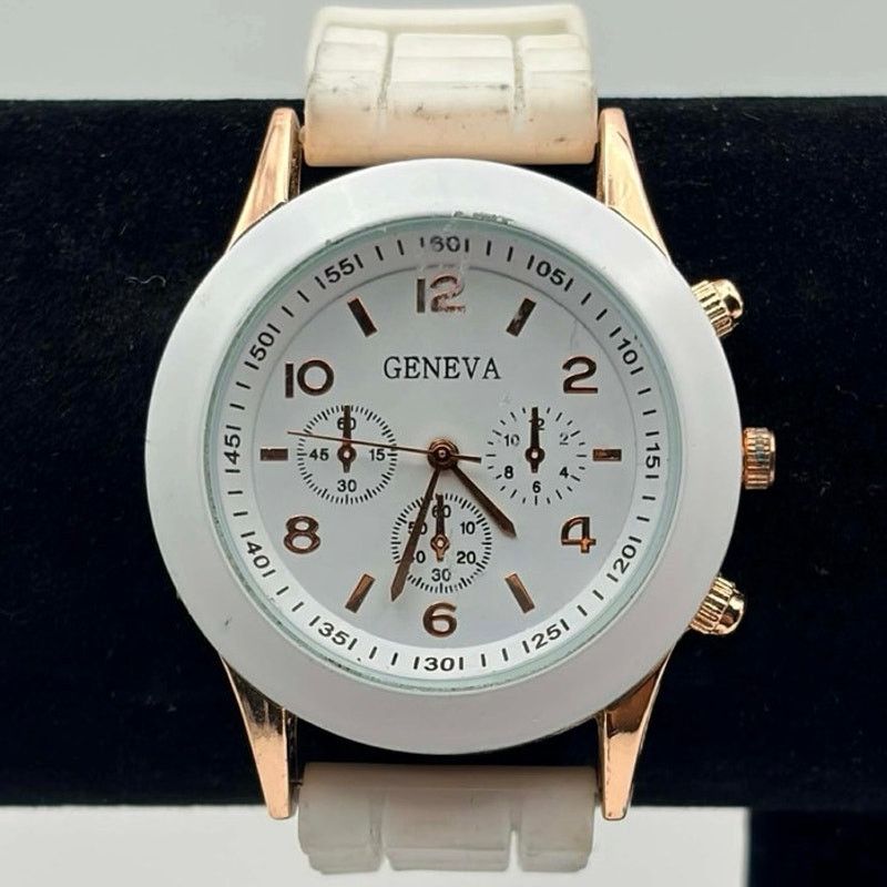 Geneva White & Rose Gold Geneva Men’s Watch Size ONE SIZE - 2 Thumbnail