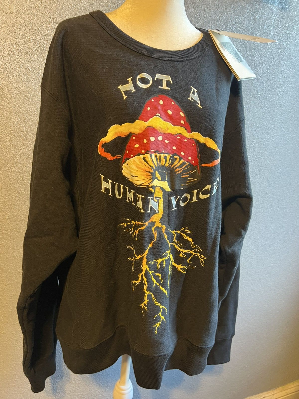 Gucci Gucci 'Not A Human Voice' graphic sweater Size US L / EU 52-54 / 3 - 1 Thumbnail
