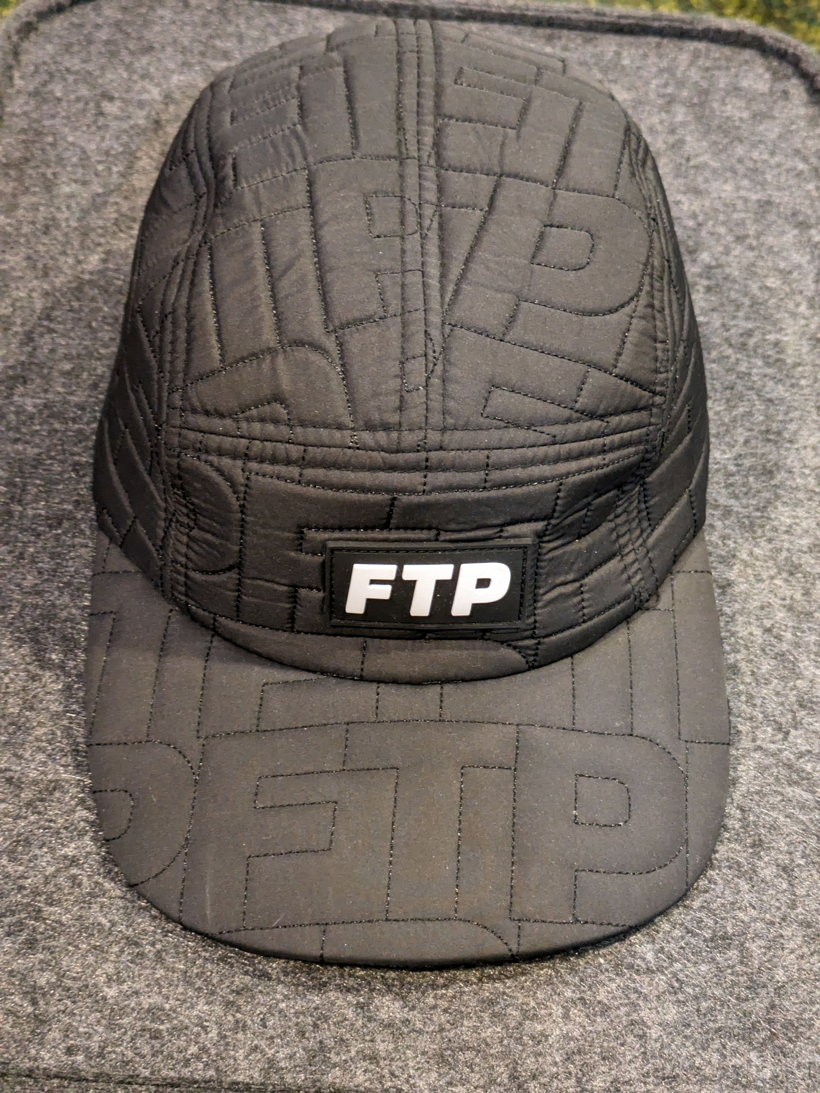 Fuck The Population FTP Quilted Puffer Cap Size ONE SIZE - 1 Thumbnail