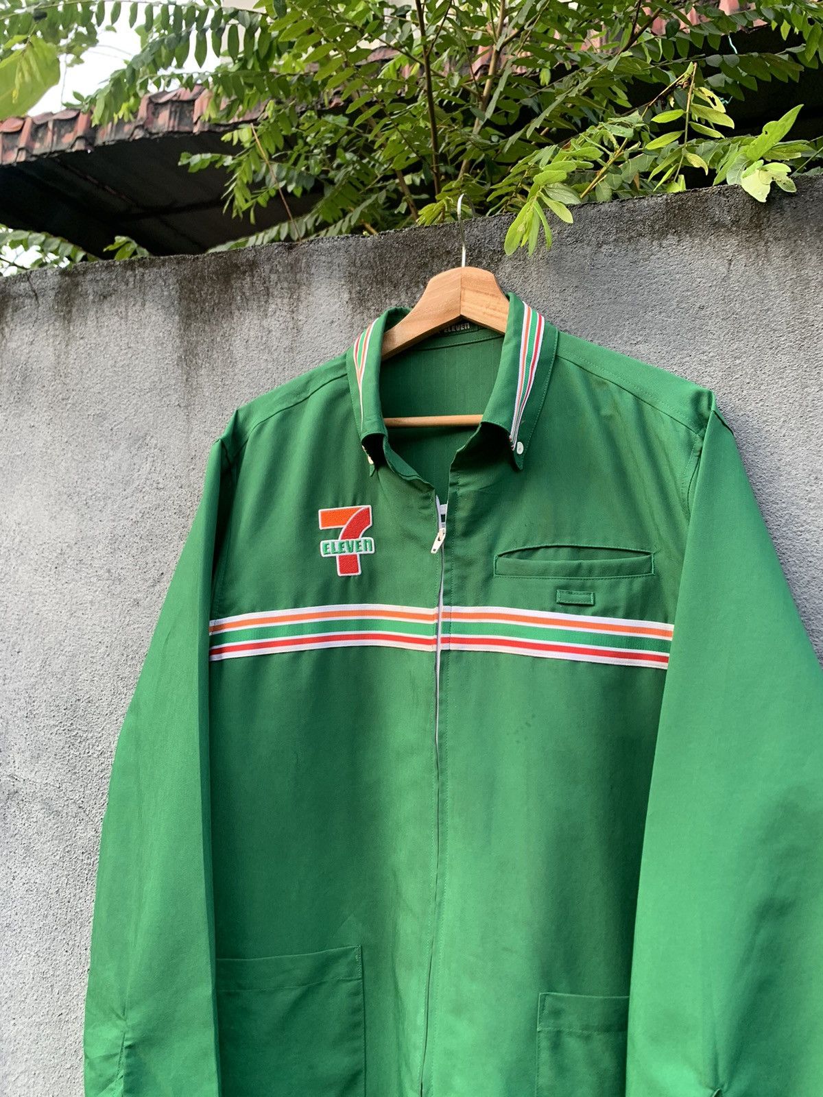 Japanese Brand 7 ELEVEN LONG SLEEVES JACKET Size US L / EU 52-54 / 3 - 4 Thumbnail
