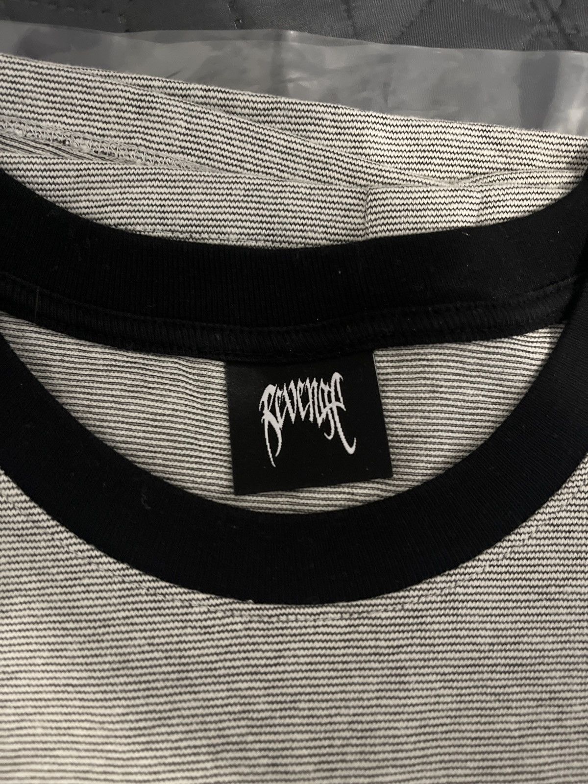 Revenge Revenge Stripe Logo Tee Size US XL / EU 56 / 4 - 6 Thumbnail