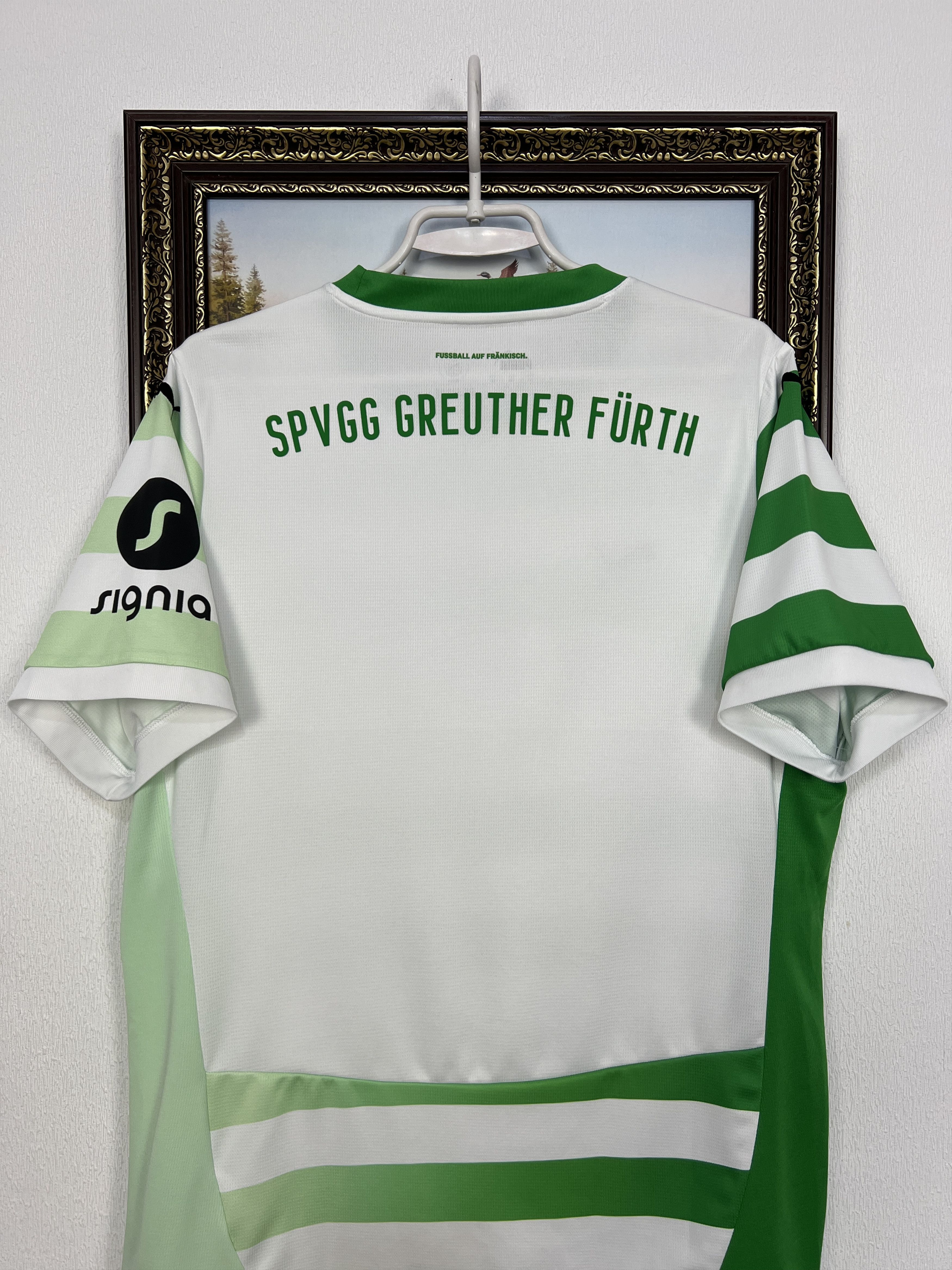 Puma Greuther Furth Home football shirt 2024 Soccer Puma Jersey Size US XL / EU 56 / 4 - 13 Thumbnail