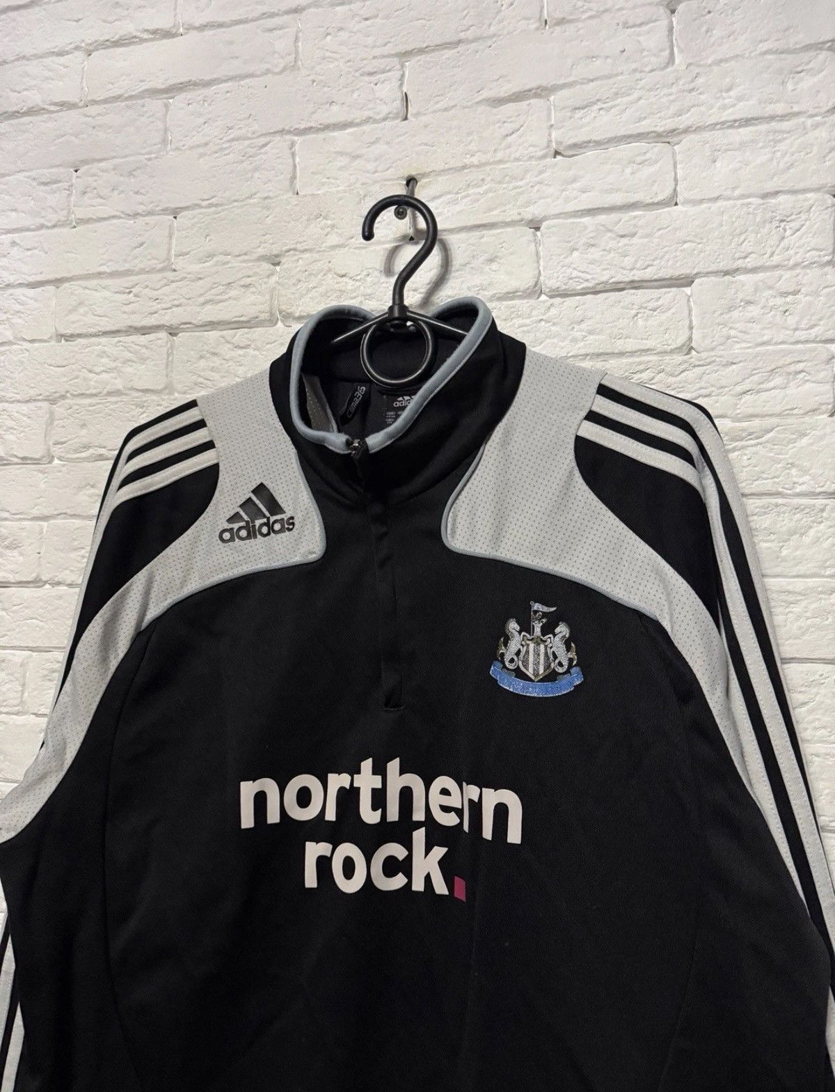 Adidas Adidas Newcastle 07/08 Jersey Training 1/4 Zip Sweatshirt Size US L / EU 52-54 / 3 - 2 Thumbnail
