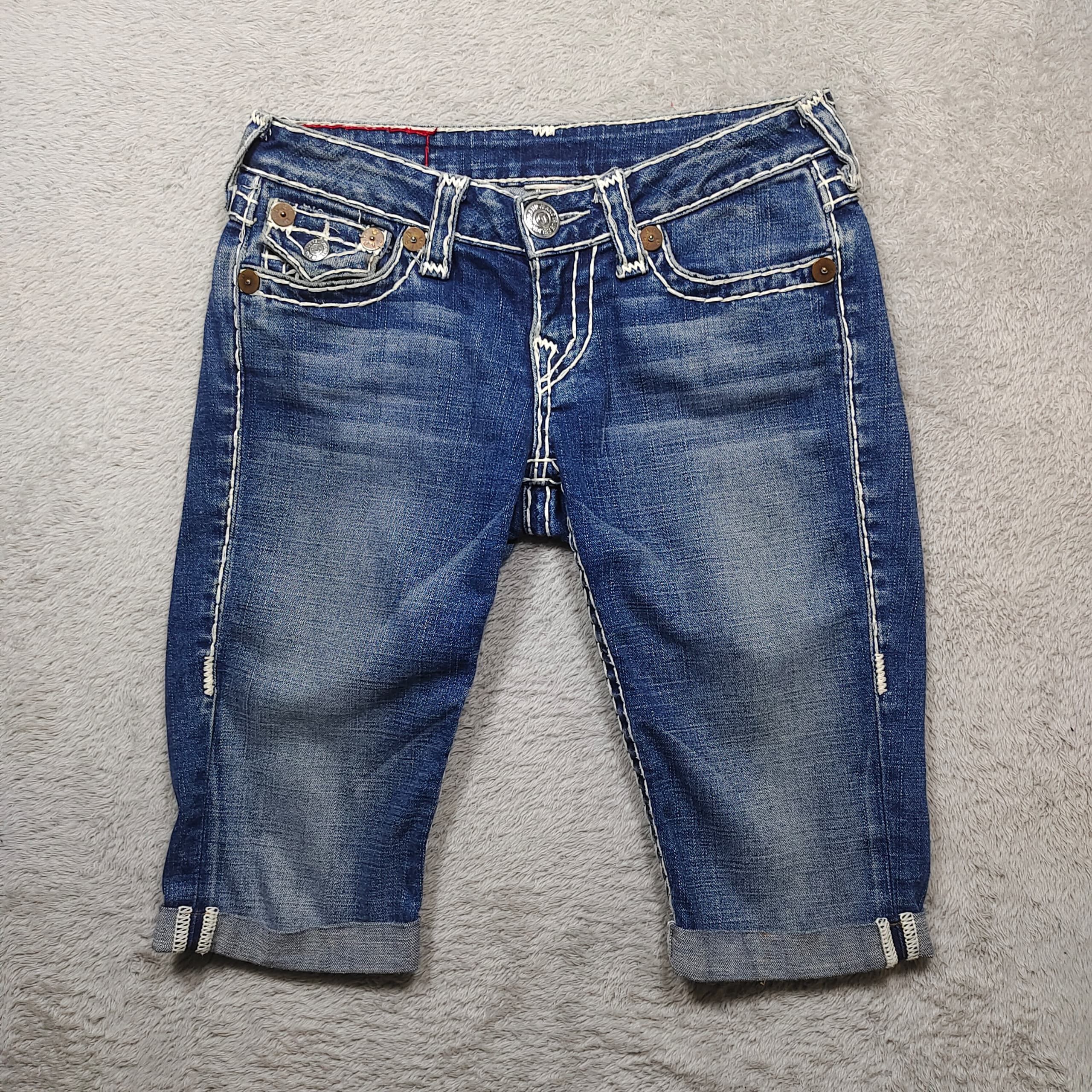 True Religion Y2K True Religion Jeans Shorts Size 30 Made In USA Size US 30 / EU 46 - 1 Thumbnail