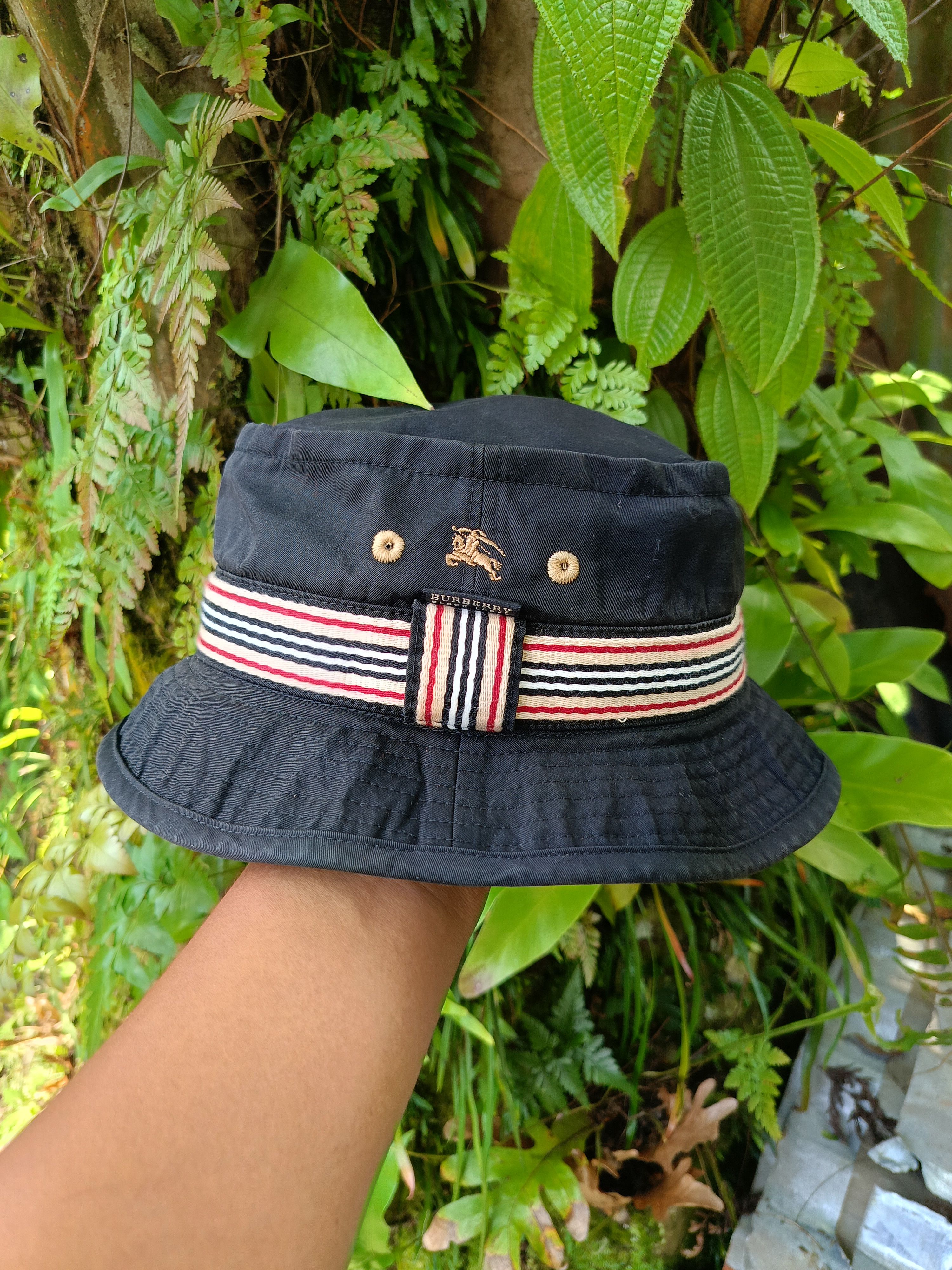 Burberry BURBERRY BLACK LABEL VINTAGE BUCKET HAT Size ONE SIZE - 7 Thumbnail