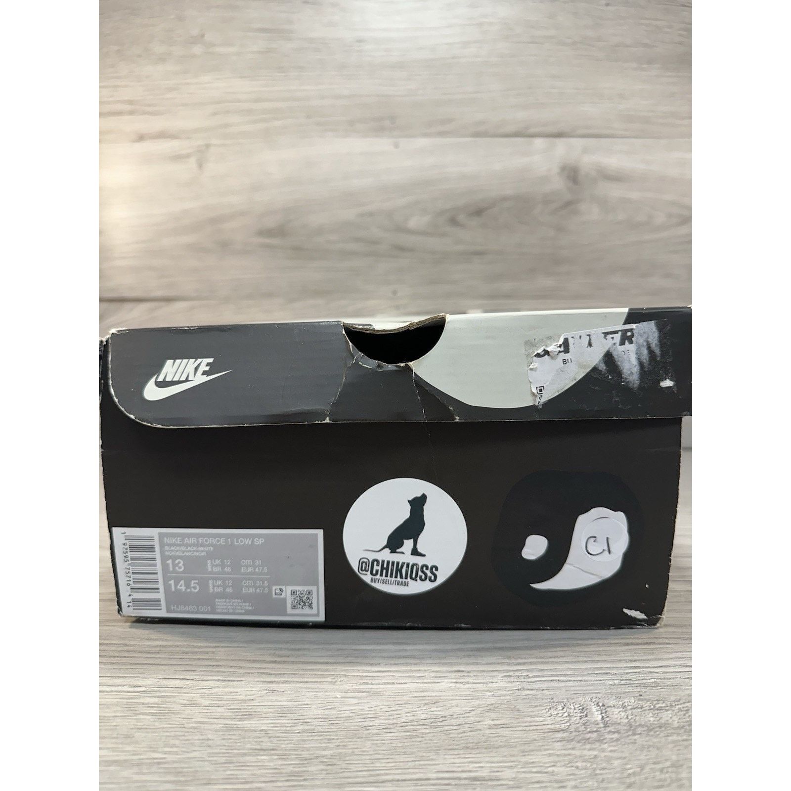 Cactus Plant Flea Market × Nike Cactus Plant Flea Market x Nike Air Force 1 Black - Size 13 Size US 13 / EU 46 - 8 Thumbnail